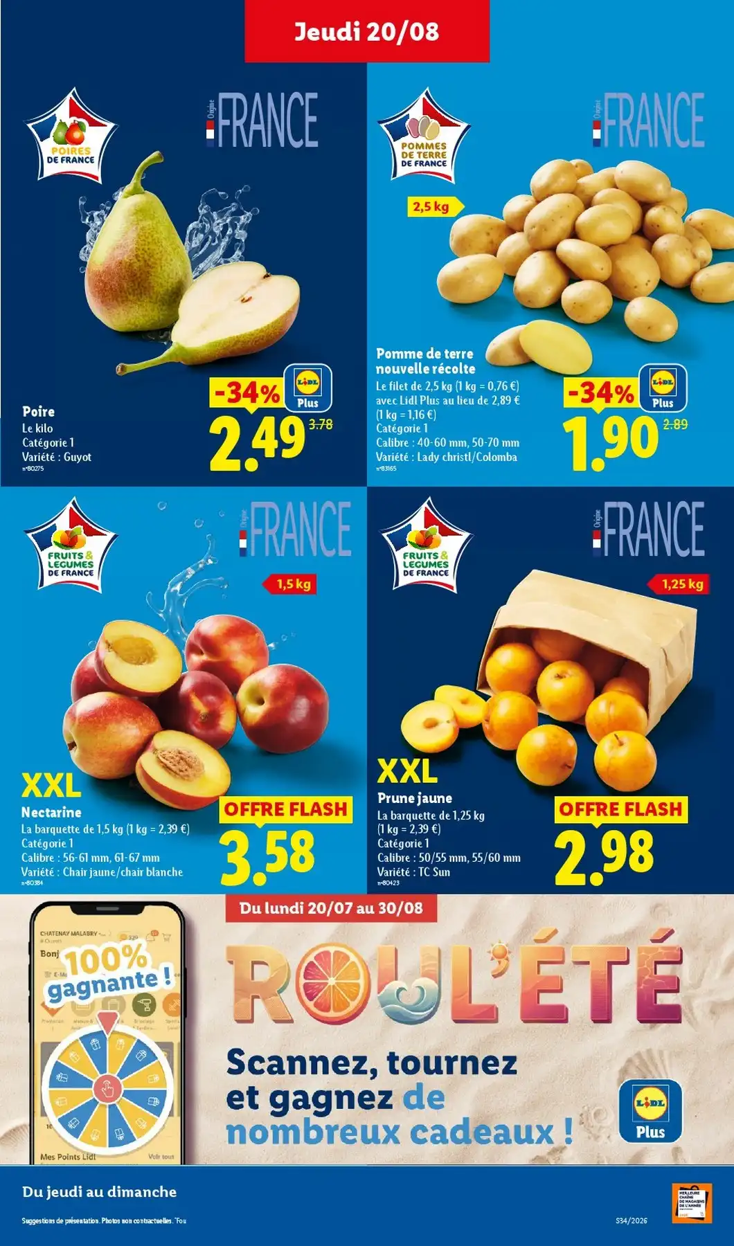 Catalogue Lidl Du 27 Août Au 2 Septembre 2026 - Image 1 Lidl