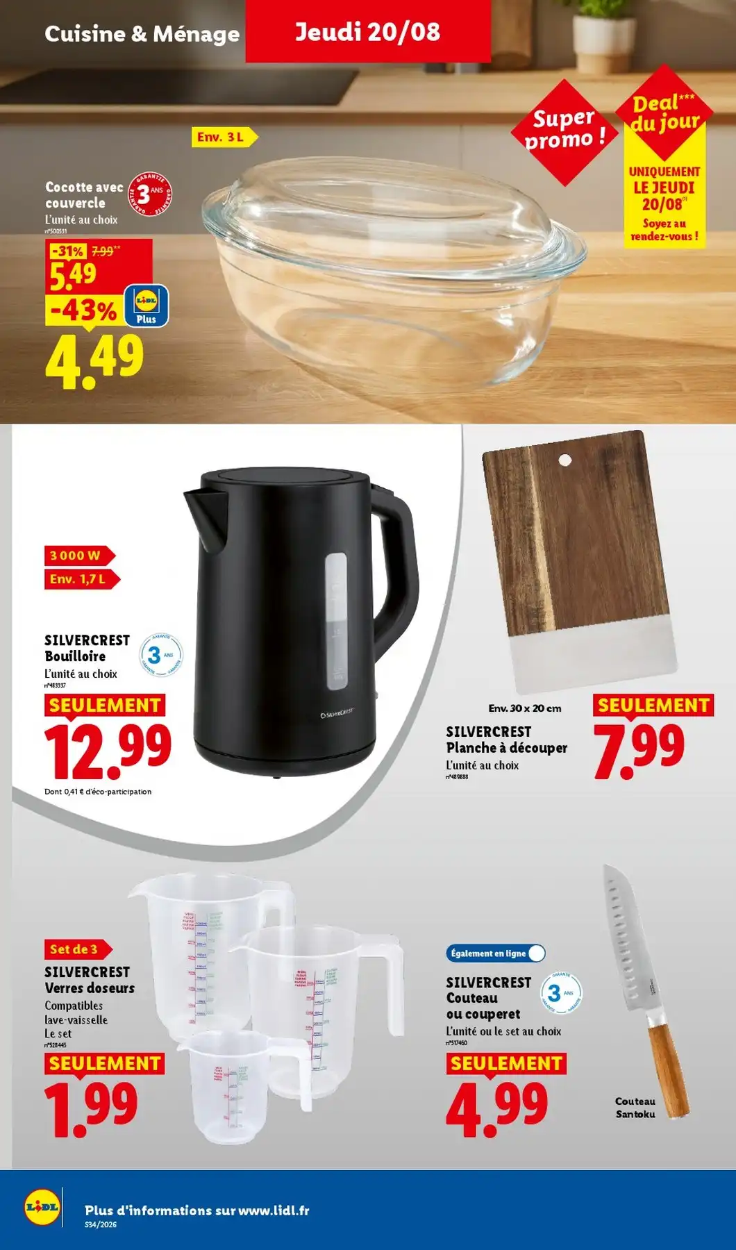 Catalogue Lidl Du 27 Août Au 2 Septembre 2026 - Image 2 Lidl