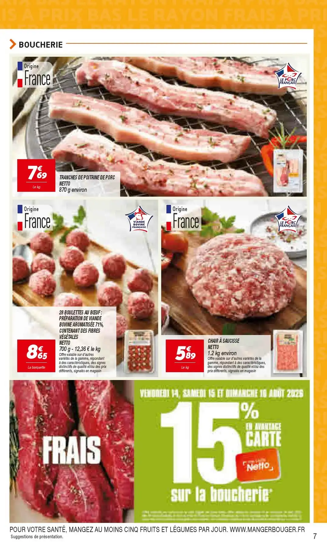Catalogue Netto Du 11 Août Au 17 Août 2026 - Image 1 Du 11 Août