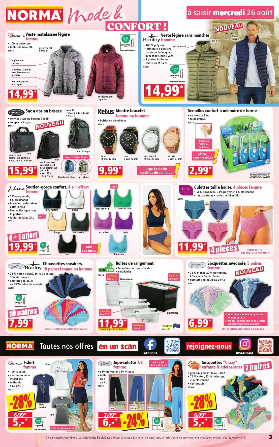 Catalogue Norma Du 26 Août Au 1 Septembre 2026 - Image 1 Du 26 Août