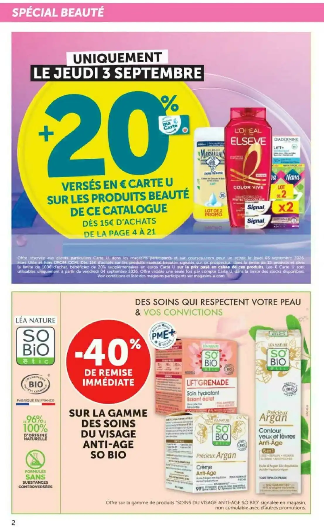 Catalogue Super U Du 1 Septembre Au 13 Septembre 2026 - Image 2 Du 1 Septembre