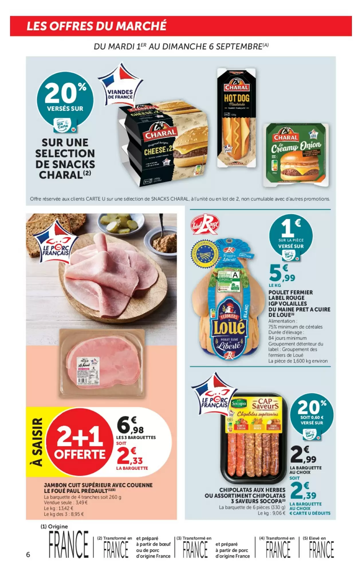Catalogue U Express Du 1 Septembre Au 13 Septembre - Image 2 Du 1 Septembre