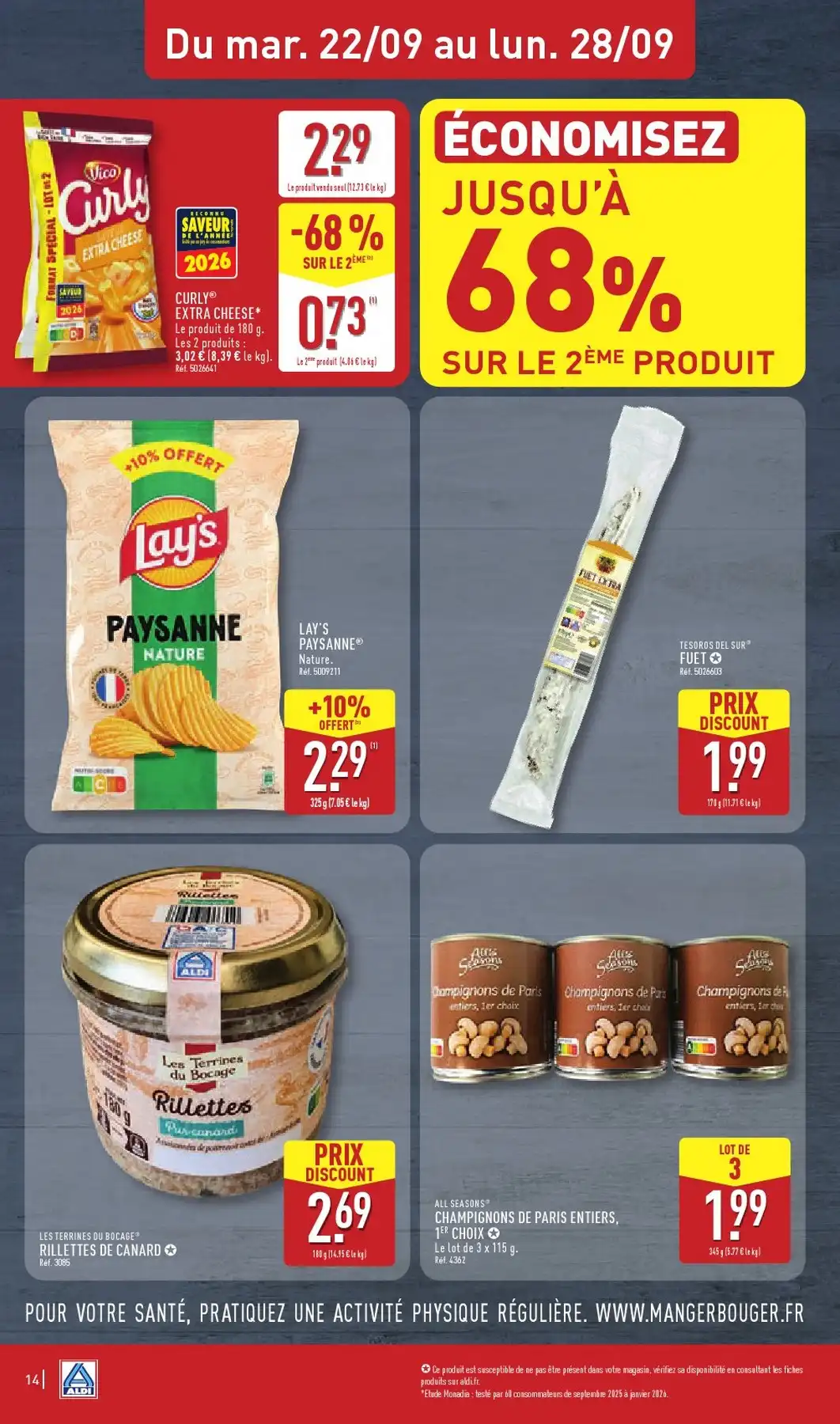 Catalogue Aldi Du 22 Septembre Au 28 Septembre 2026 - Image 2 Du 22 Septembre