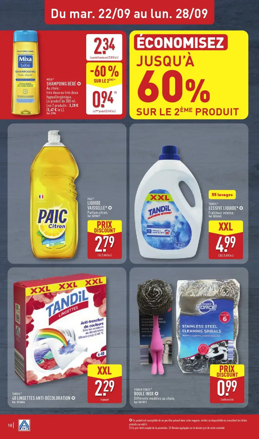 Catalogue Aldi Du 22 Septembre Au 28 Septembre 2026 - Image 6 Du 22 Septembre