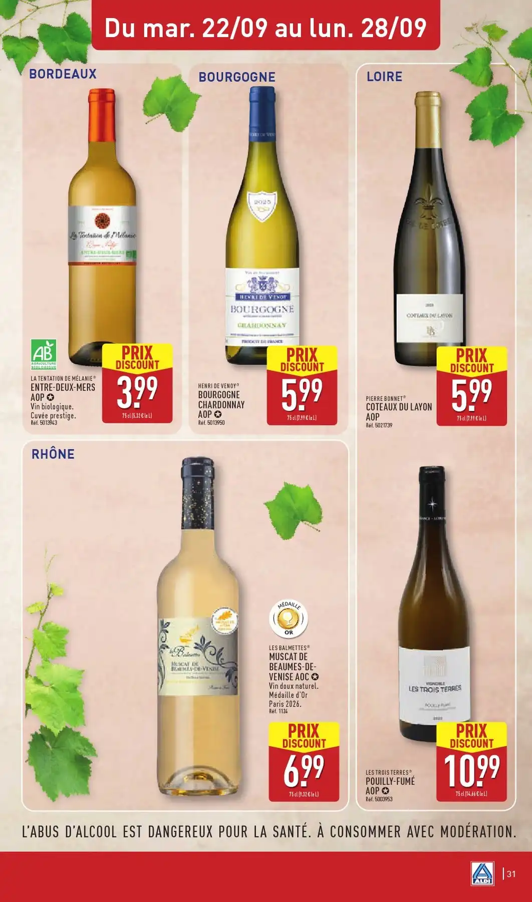 Catalogue Aldi Du 22 Septembre Au 28 Septembre 2026 - Image 1 Du 22 Septembre