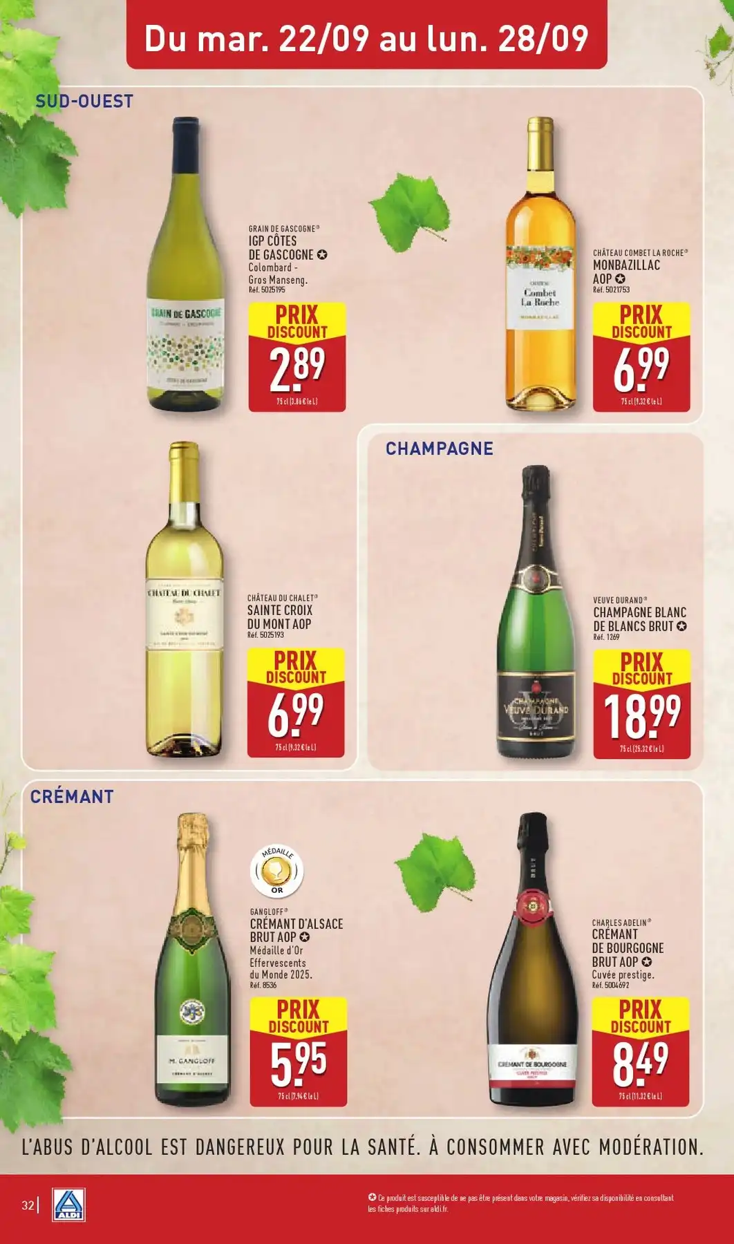 Catalogue Aldi Du 22 Septembre Au 28 Septembre 2026 - Image 2 Du 22 Septembre