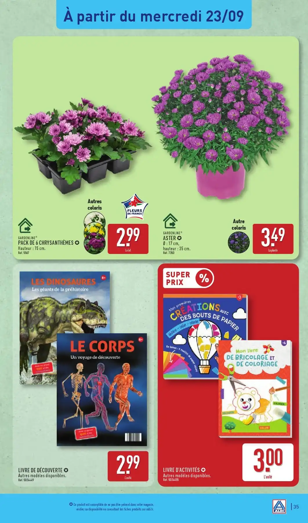 Catalogue Aldi Du 22 Septembre Au 28 Septembre 2026 - Image 5 Du 22 Septembre