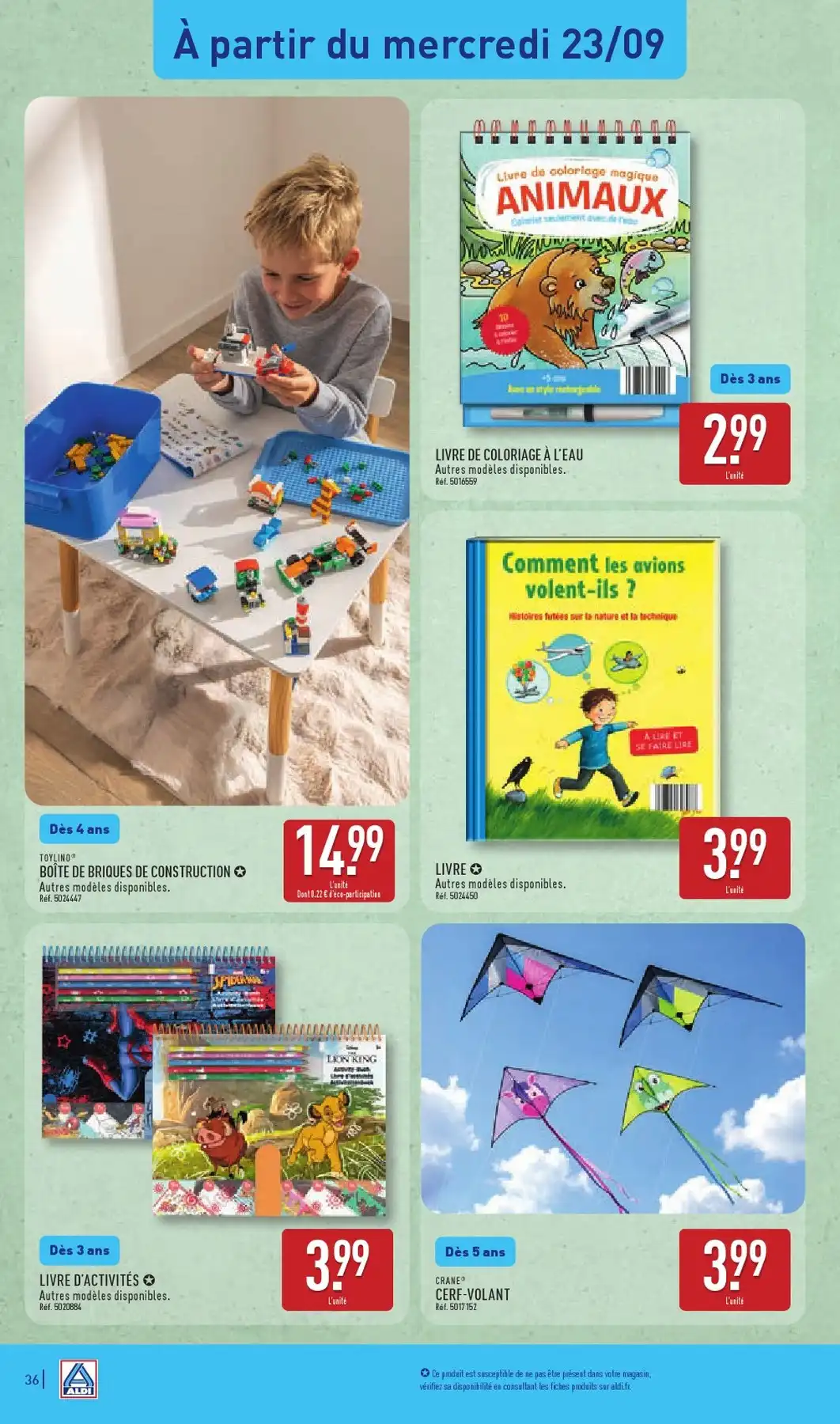 Catalogue Aldi Du 22 Septembre Au 28 Septembre 2026 - Image 6 Du 22 Septembre