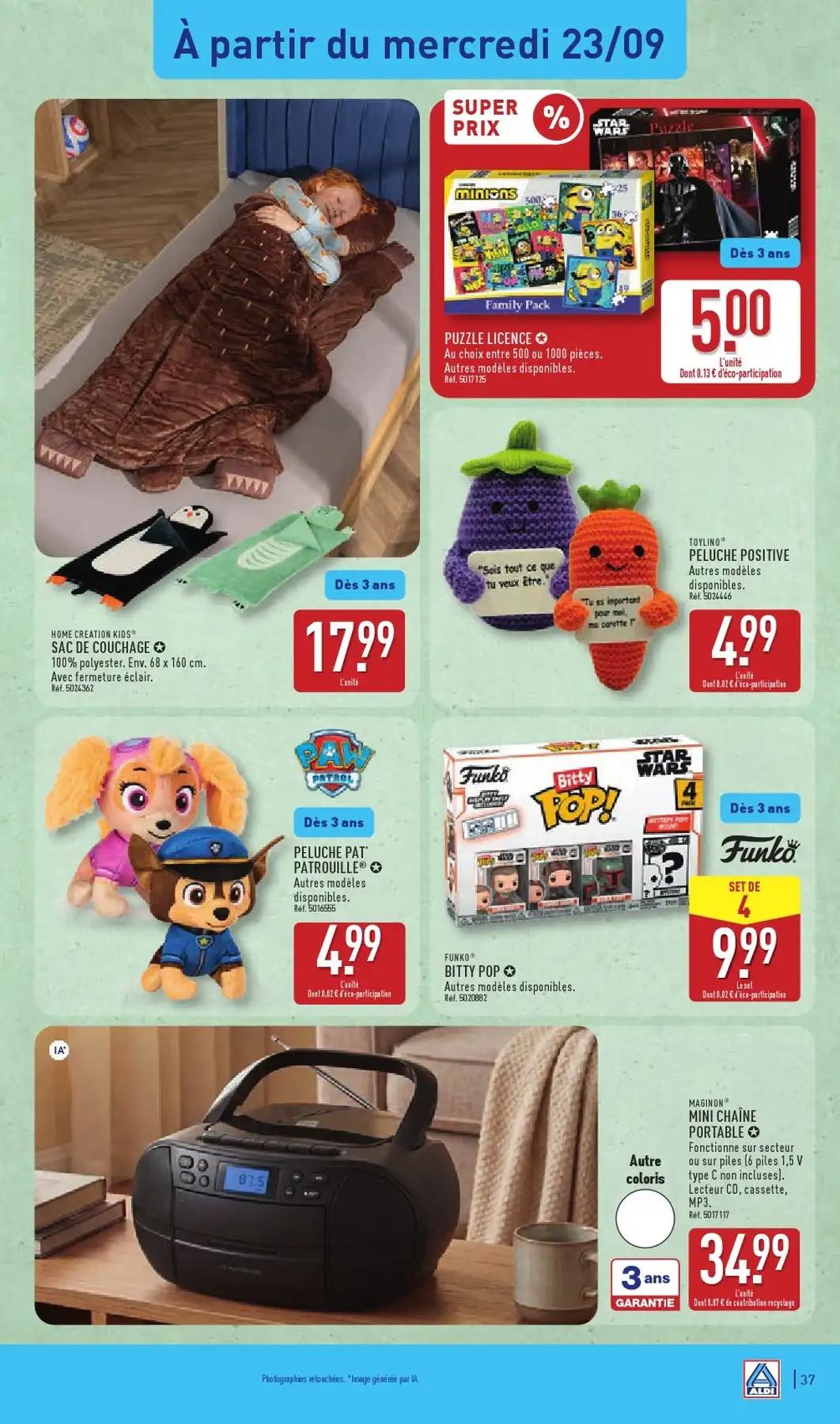 Catalogue Aldi Du 22 Septembre Au 28 Septembre 2026 - Image 1 Du 22 Septembre