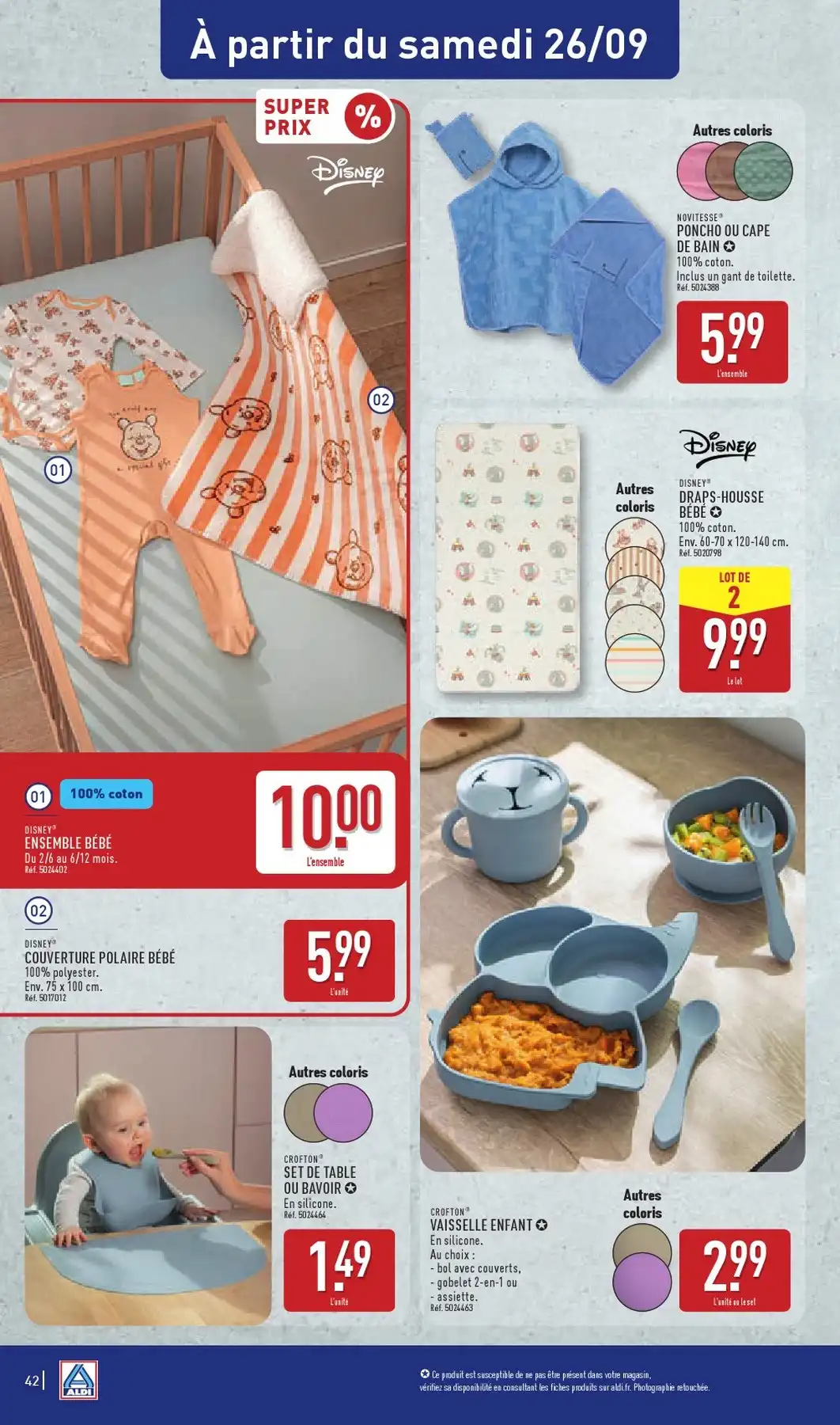 Catalogue Aldi Du 22 Septembre Au 28 Septembre 2026 - Image 6 Du 22 Septembre