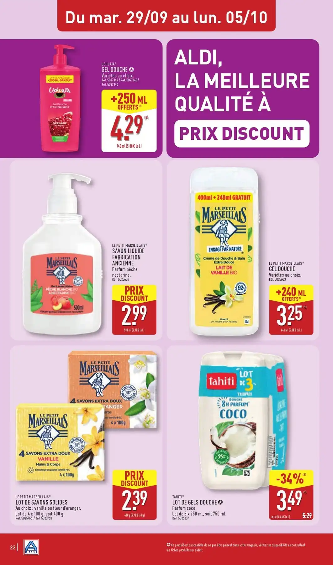 Catalogue Aldi Du 29 Septembre Au 5 Octobre 2026 - Image 2 Du 29 Septembre