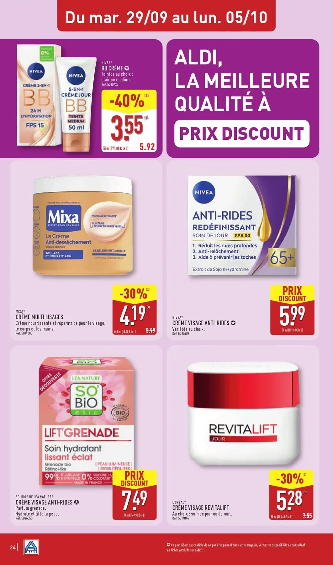 Catalogue Aldi Du 29 Septembre Au 5 Octobre 2026 - Image 4 Du 29 Septembre