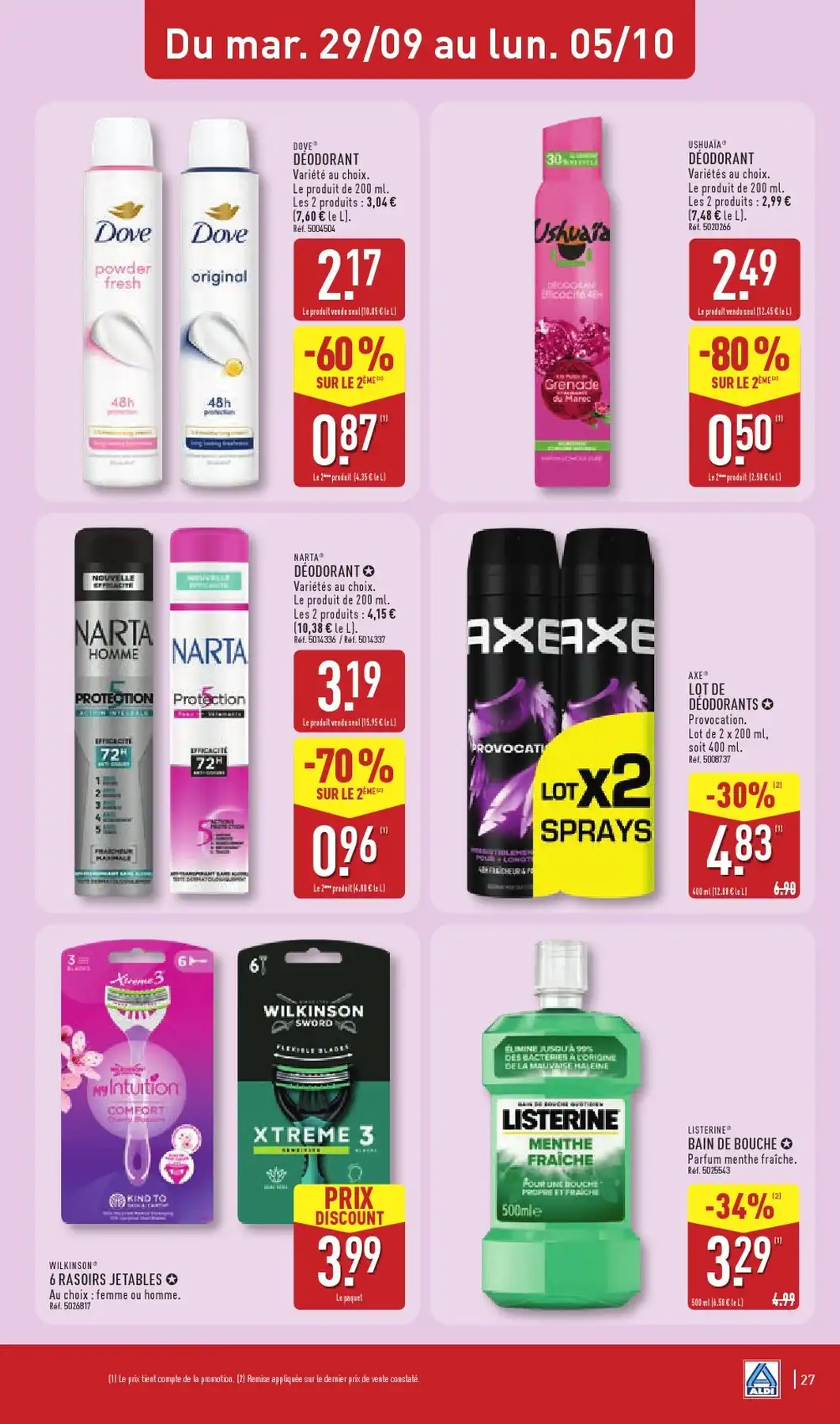 Catalogue Aldi Du 29 Septembre Au 5 Octobre 2026 - Image 3 Du 29 Septembre