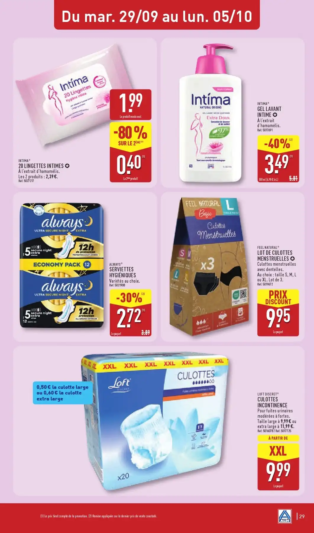 Catalogue Aldi Du 29 Septembre Au 5 Octobre 2026 - Image 1 Du 29 Septembre