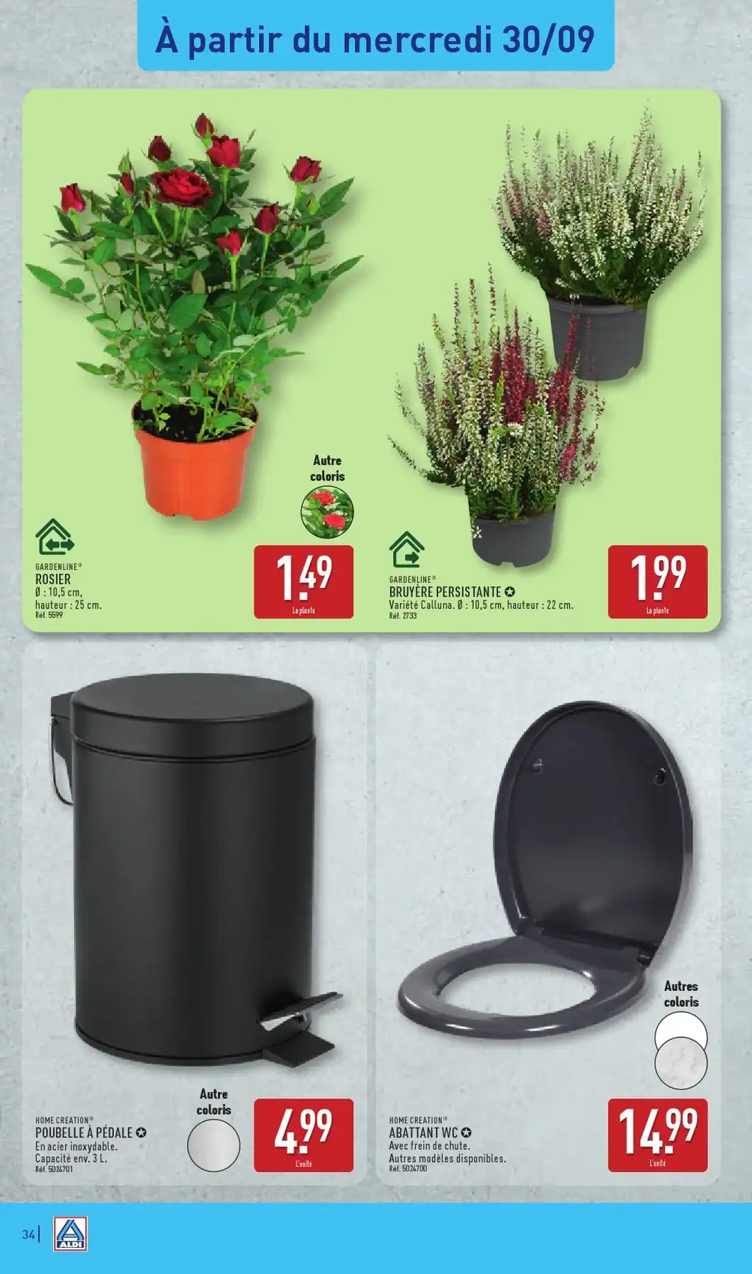 Catalogue Aldi Du 29 Septembre Au 5 Octobre 2026 - Image 2 Du 29 Septembre