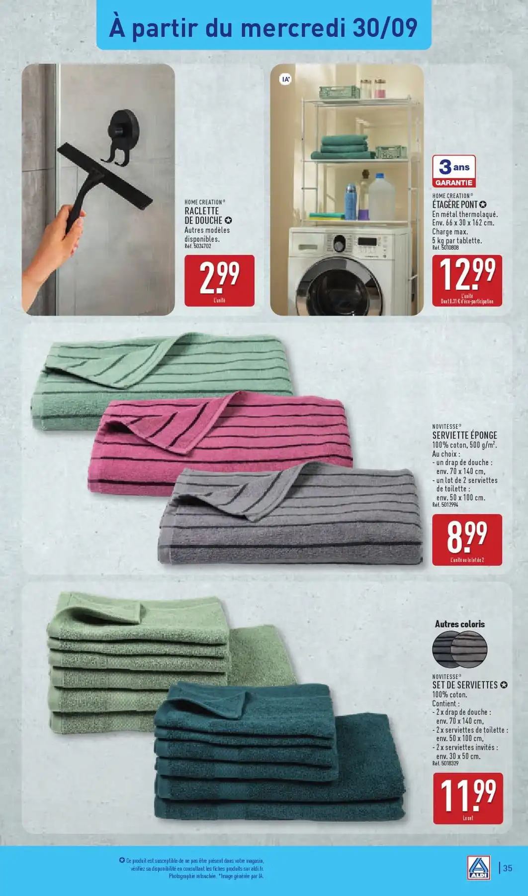 Catalogue Aldi Du 29 Septembre Au 5 Octobre 2026 - Image 3 Du 29 Septembre