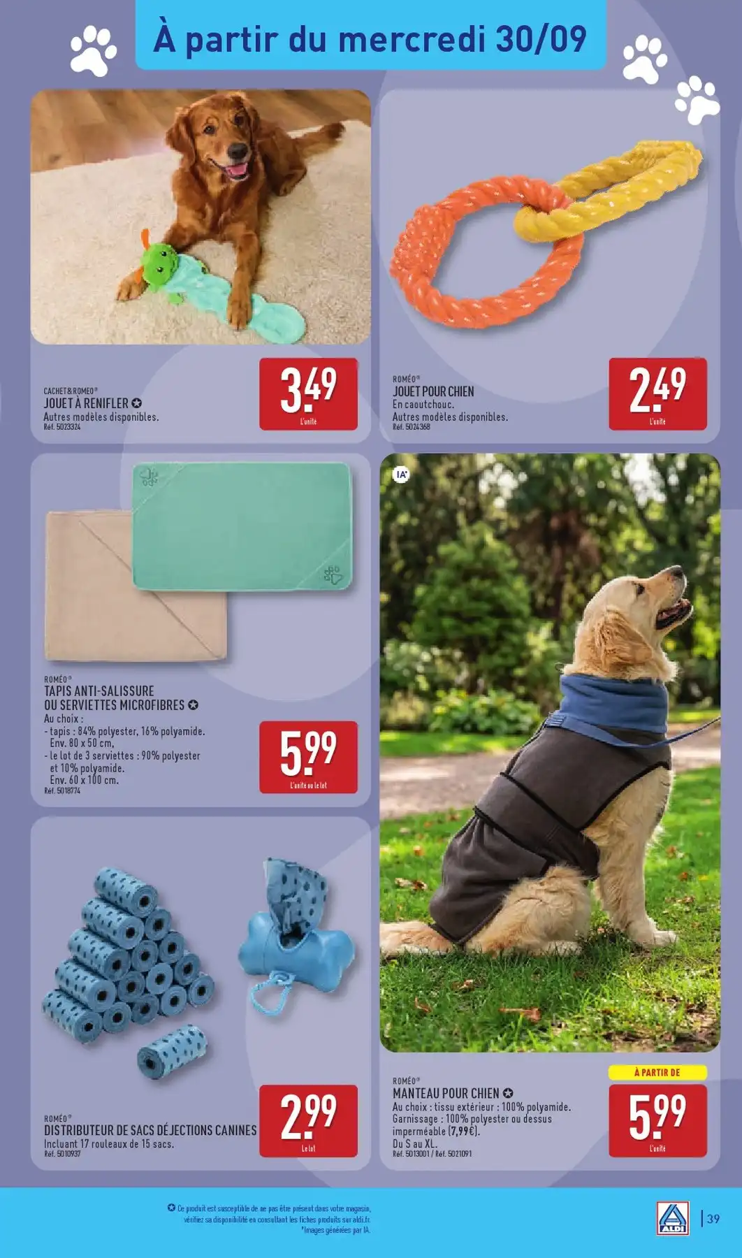 Catalogue Aldi Du 29 Septembre Au 5 Octobre 2026 - Image 3 Du 29 Septembre