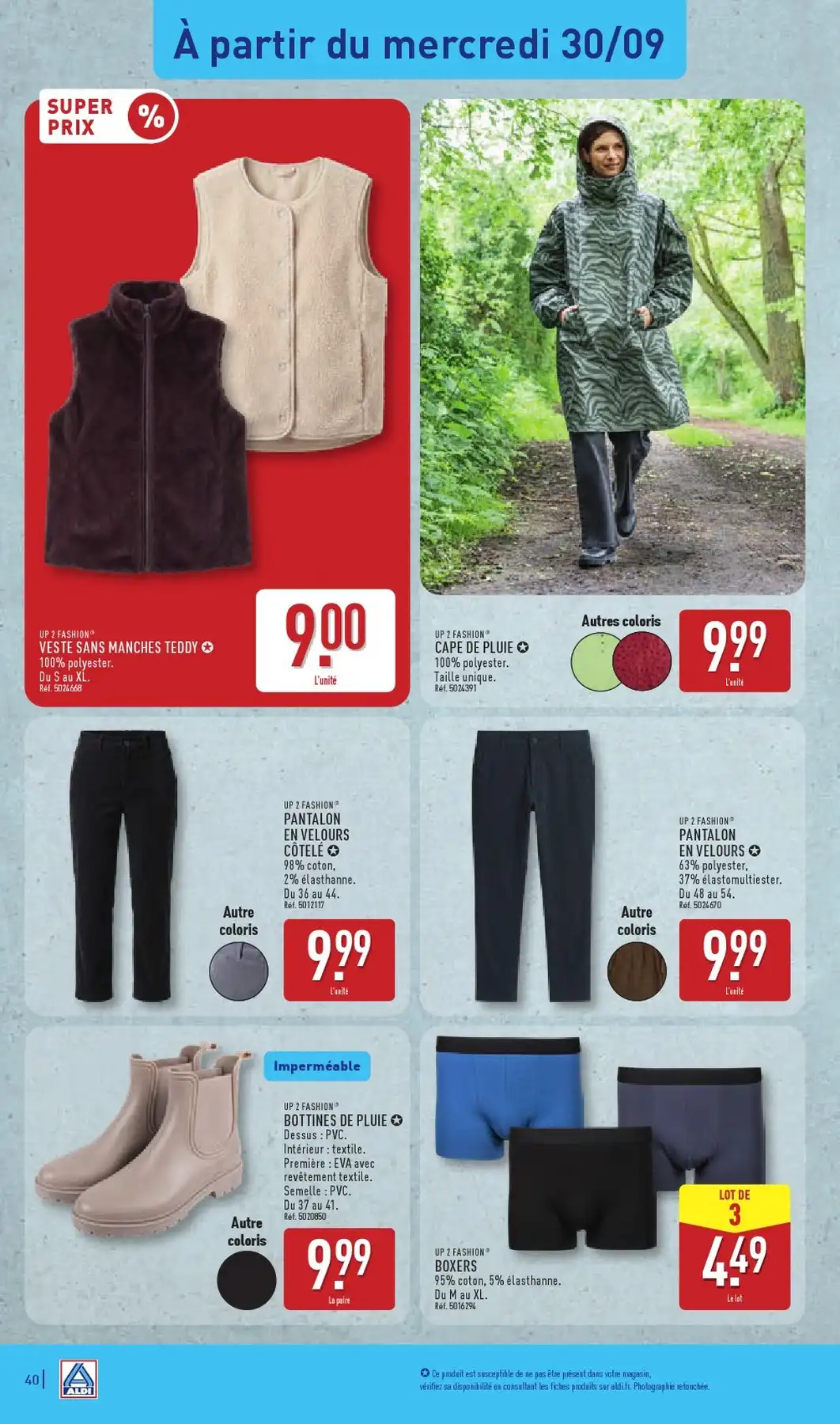 Catalogue Aldi Du 29 Septembre Au 5 Octobre 2026 - Image 4 Du 29 Septembre