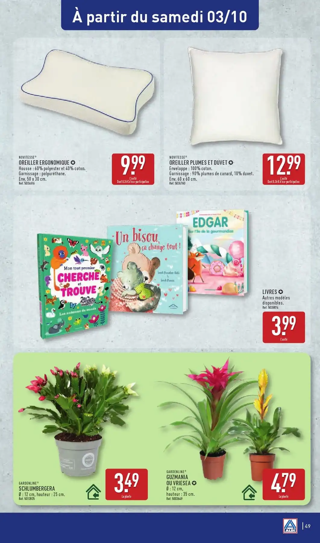 Catalogue Aldi Du 29 Septembre Au 5 Octobre 2026 - Image 1 Du 29 Septembre