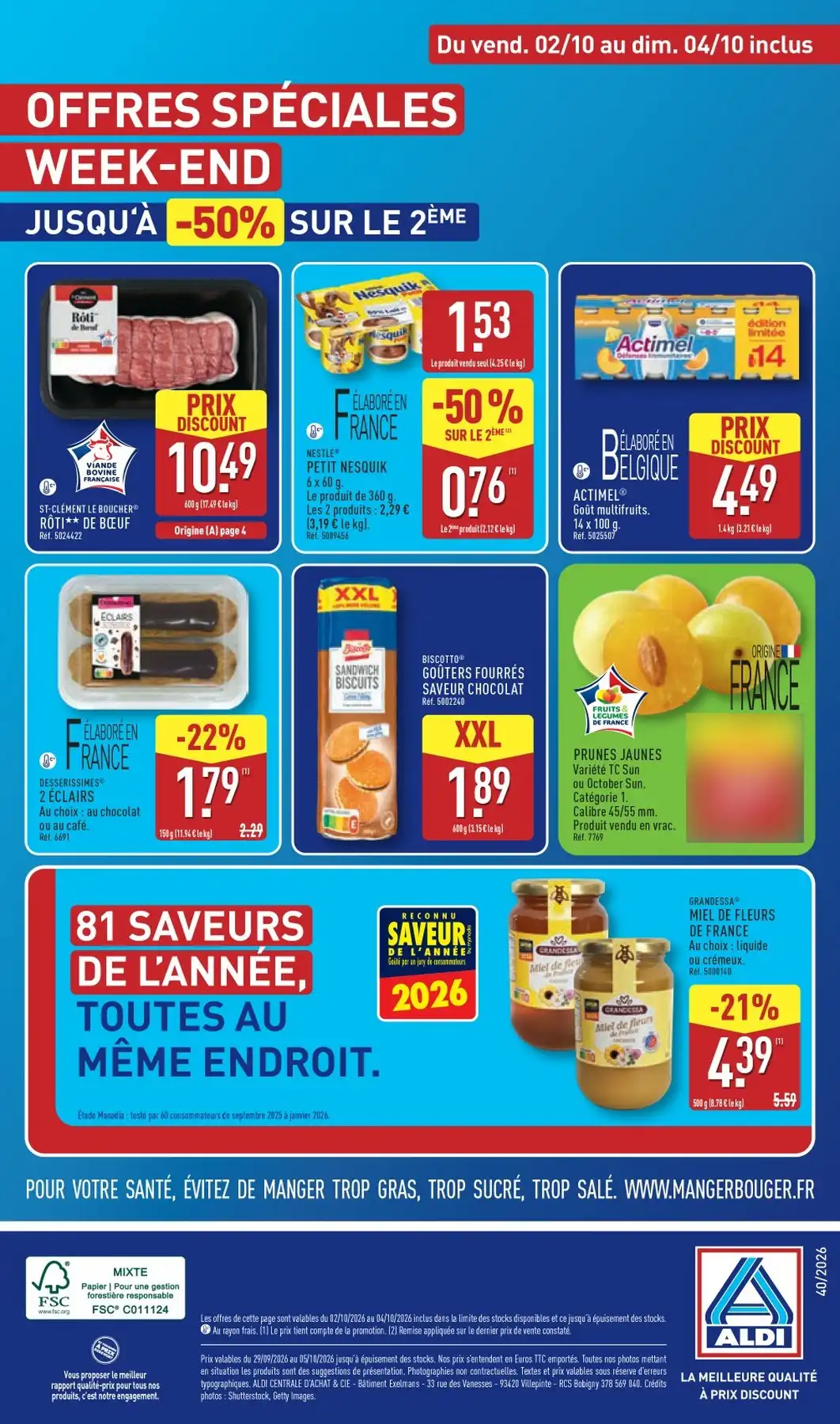 Catalogue Aldi Du 29 Septembre Au 5 Octobre 2026 - Image 2 Du 29 Septembre