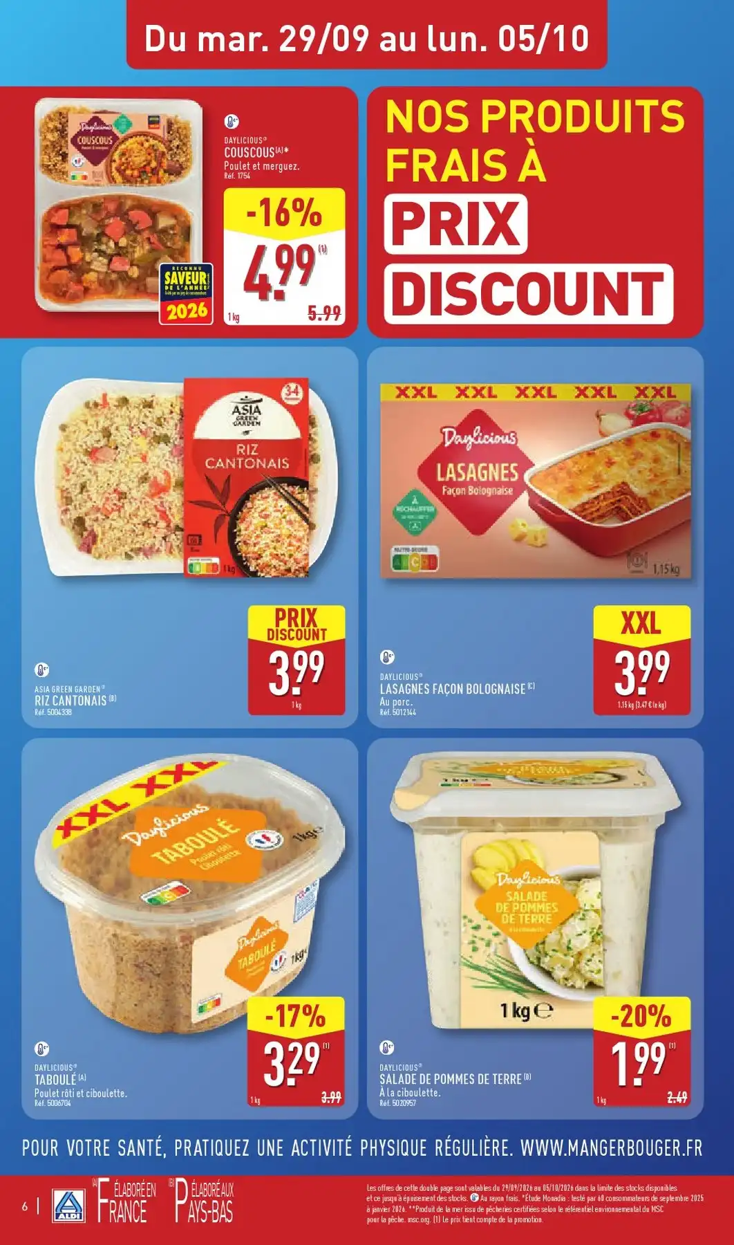 Catalogue Aldi Du 29 Septembre Au 5 Octobre 2026 - Image 2 Du 29 Septembre