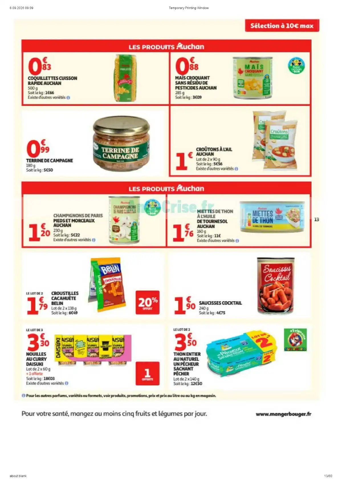 Catalogue Auchan Du 15 Septembre Au 27 Septembre 2026 - Image 5 Du 15 Septembre