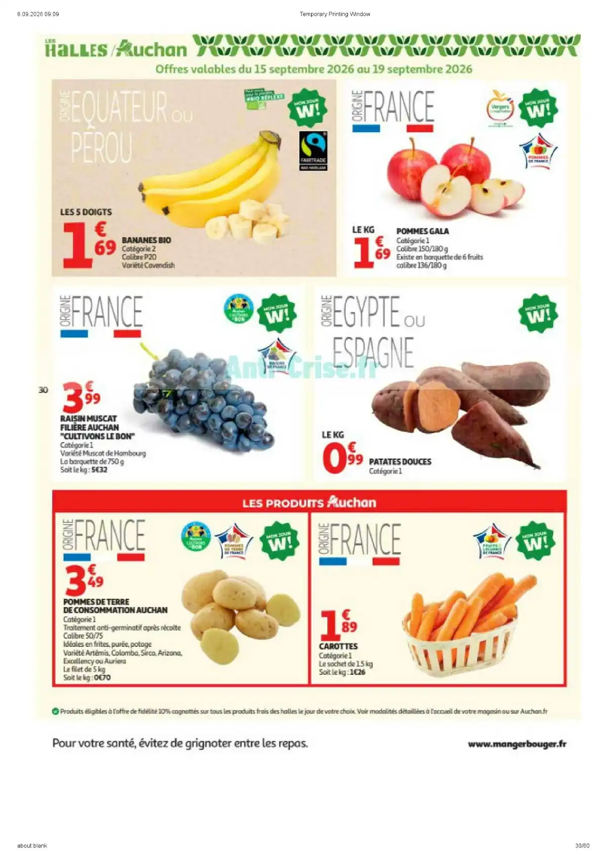 Catalogue Auchan Du 15 Septembre Au 27 Septembre 2026 - Image 4 Du 15 Septembre