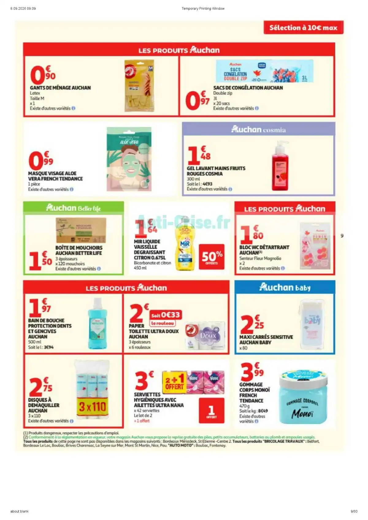 Catalogue Auchan Du 15 Septembre Au 27 Septembre 2026 - Image 1 Du 15 Septembre