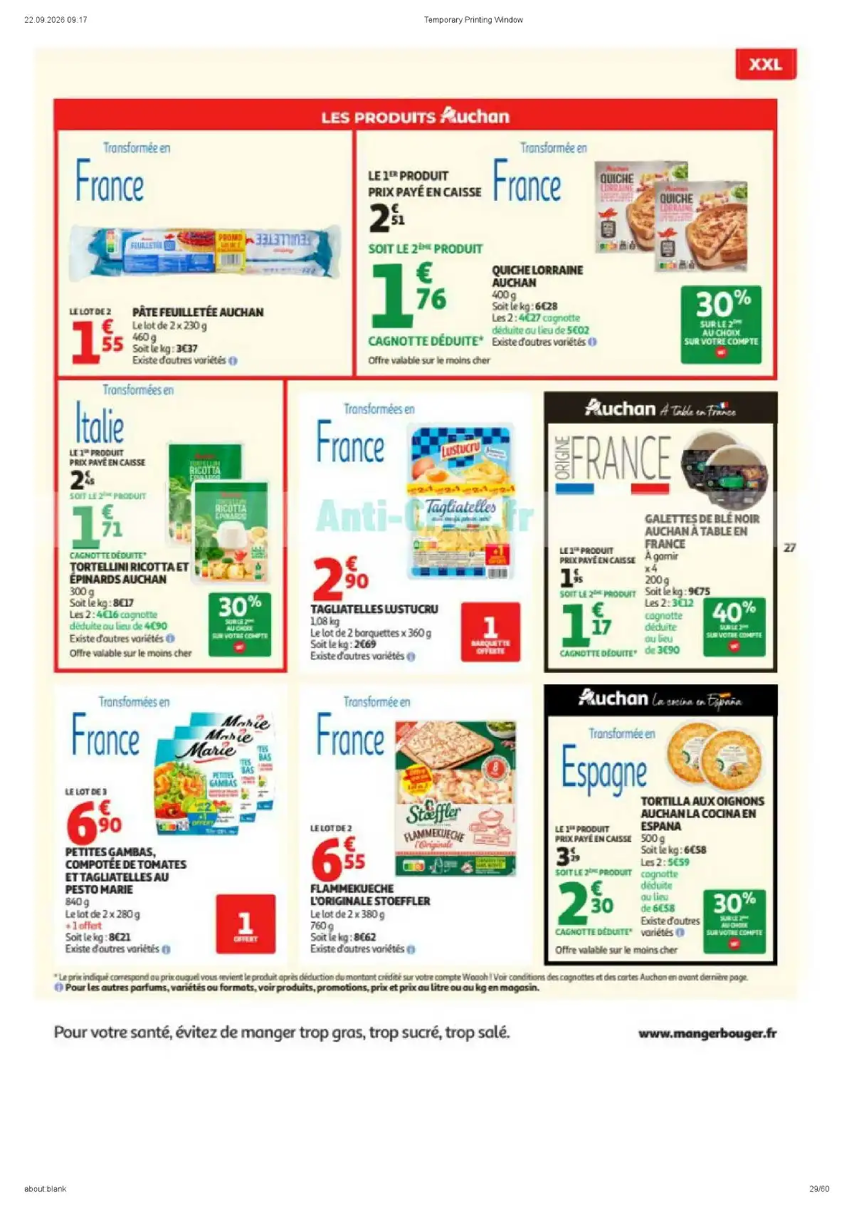 Catalogue Auchan Supermarché Du 29 Septembre Au 11 Octobre 2026 - Image 3 Auchan Supermarché