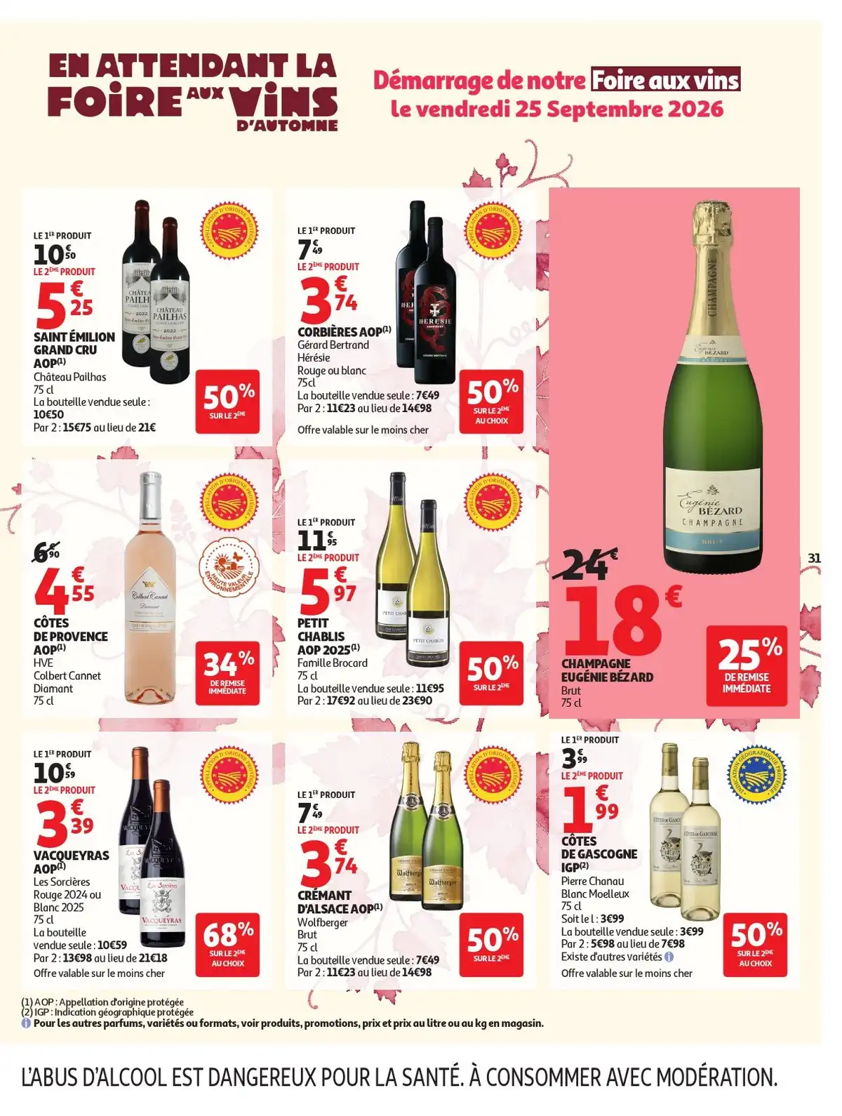 Catalogue Auchan Supermarché Du 15 Septembre Au 27 Septembre 2026 - Image 1 Du 15 Septembre