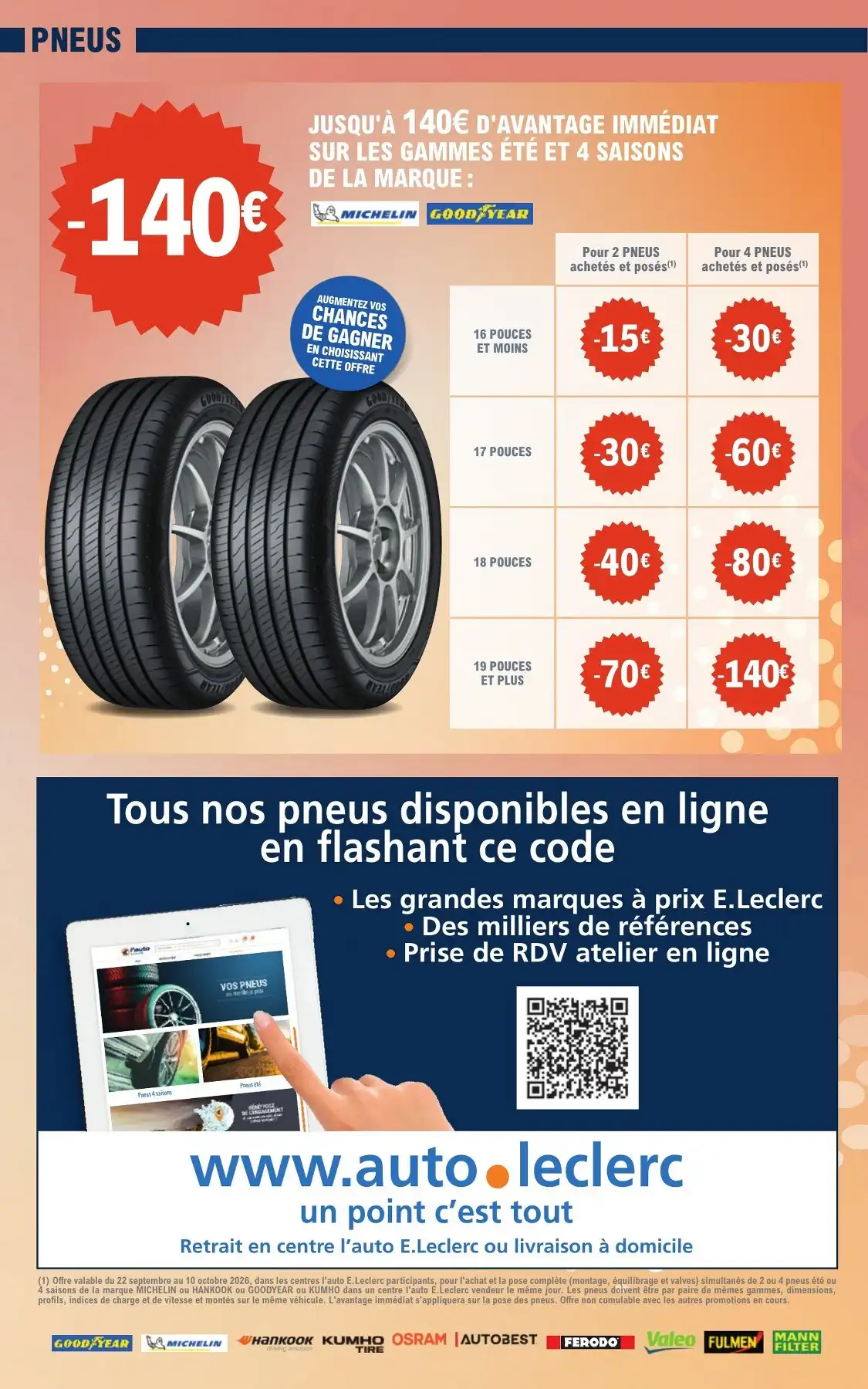 Catalogue Leclerc L'Auto Du 22 Septembre Au 10 Octobre 2026 - Image 3 I' Auto Du 22 Septembre