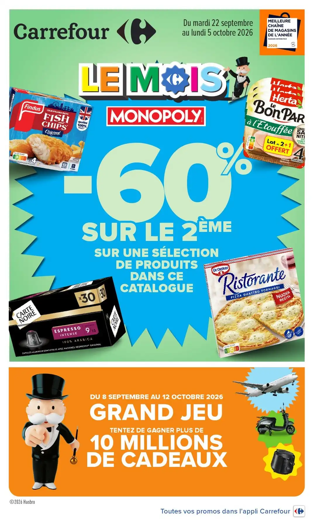 Catalogue Carrefour Du 22 Septembre Au 4 Octobre 2026 - Image 1 Du 22 Septembre