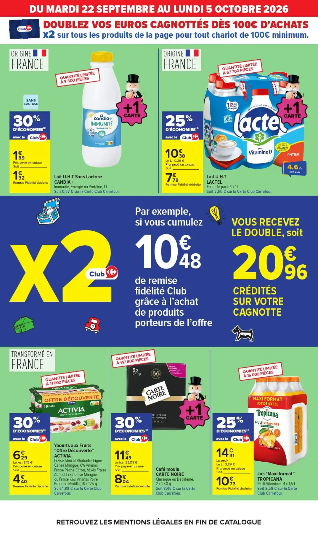 Catalogue Carrefour Du 22 Septembre Au 4 Octobre 2026 - Image 2 Du 22 Septembre
