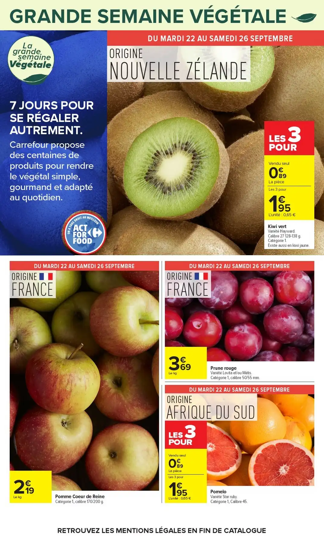 Du 22 Septembre