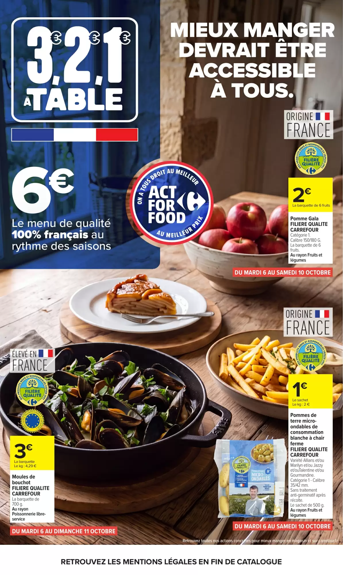 Catalogue Carrefour Market Du 6 Octobre Au 18 Octobre 2026 - Image 1 Du 6 Octobre