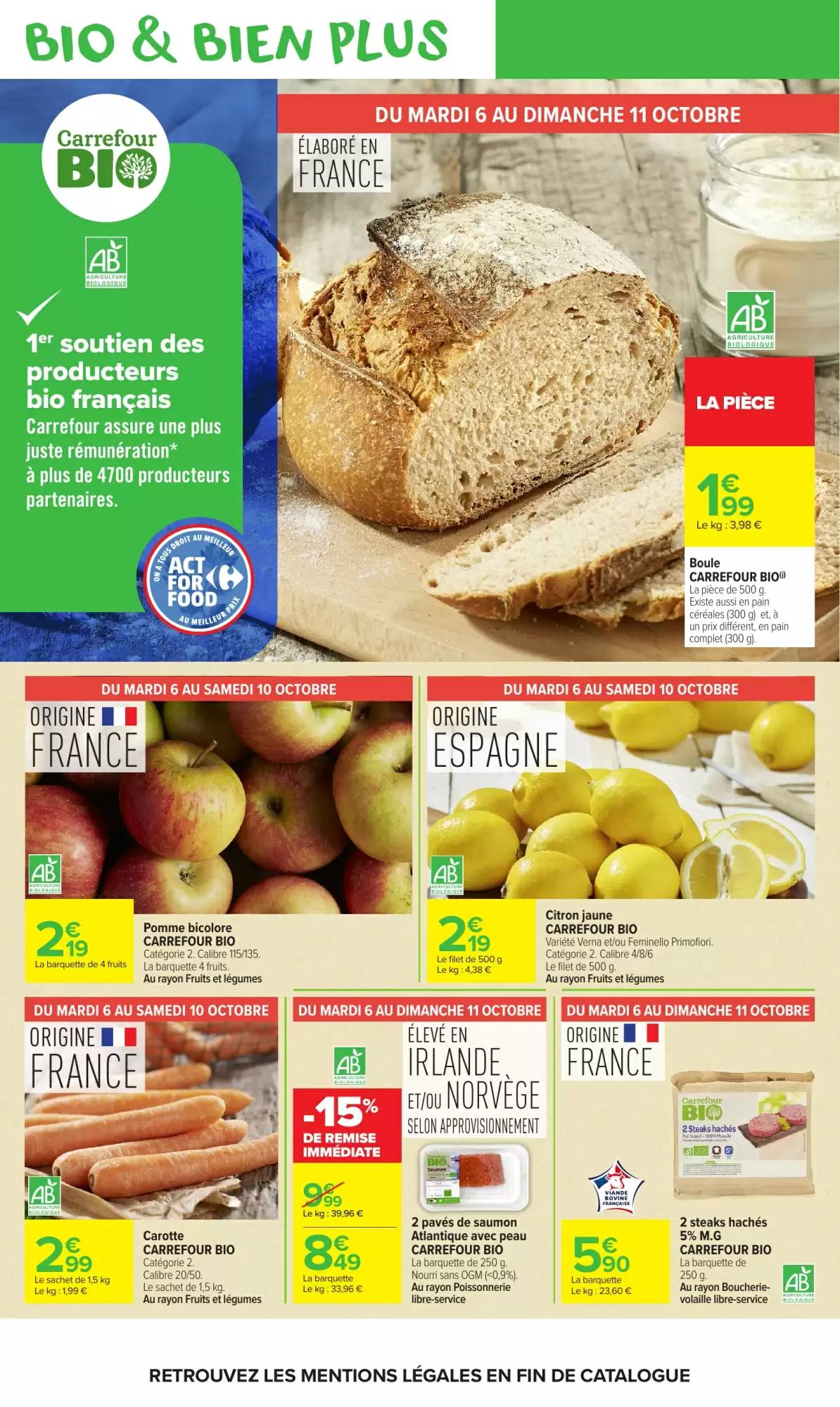 Catalogue Carrefour Market Du 6 Octobre Au 18 Octobre 2026 - Image 4 Du 6 Octobre