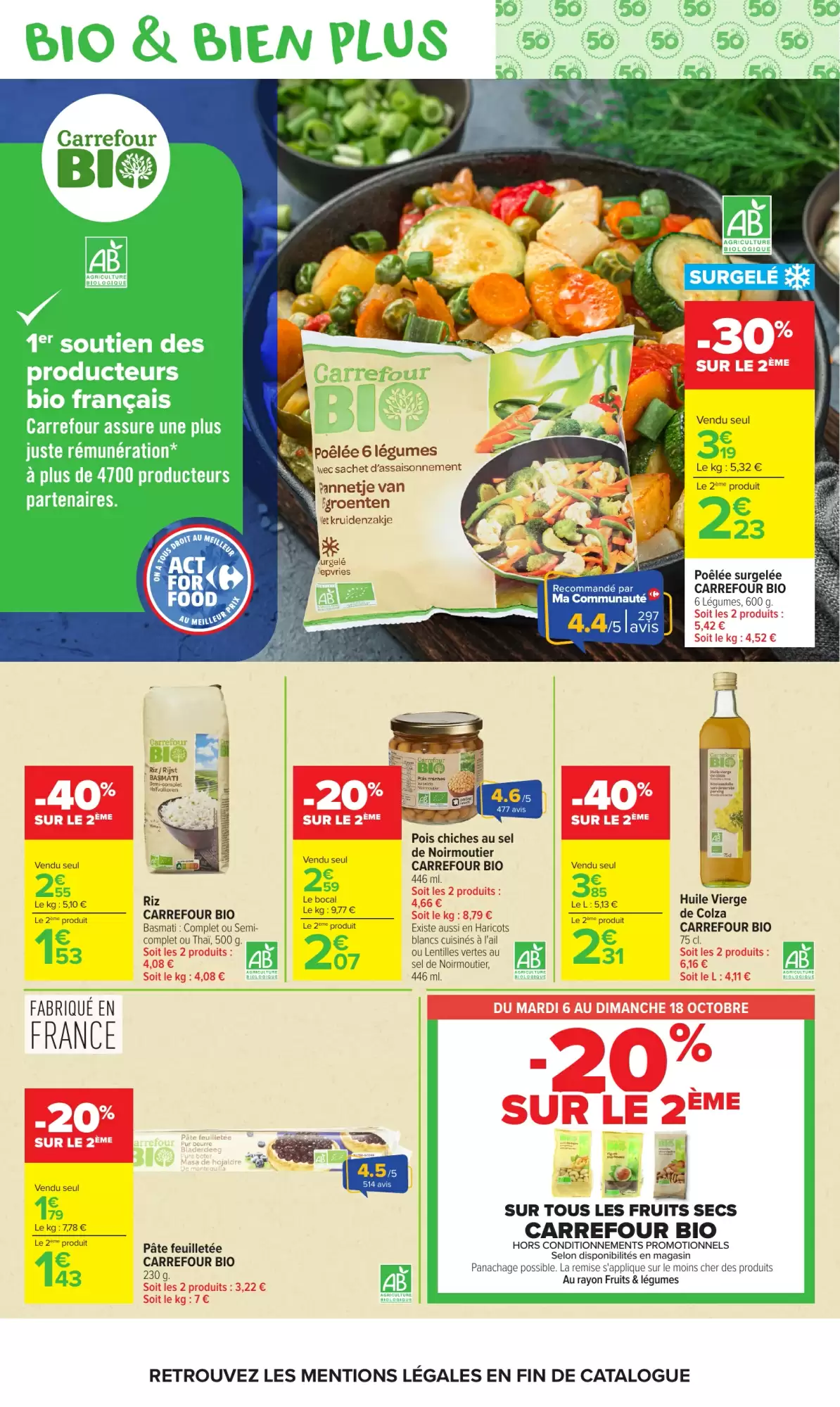 Catalogue Carrefour Market Du 6 Octobre Au 18 Octobre 2026 - Image 2 Du 6 Octobre