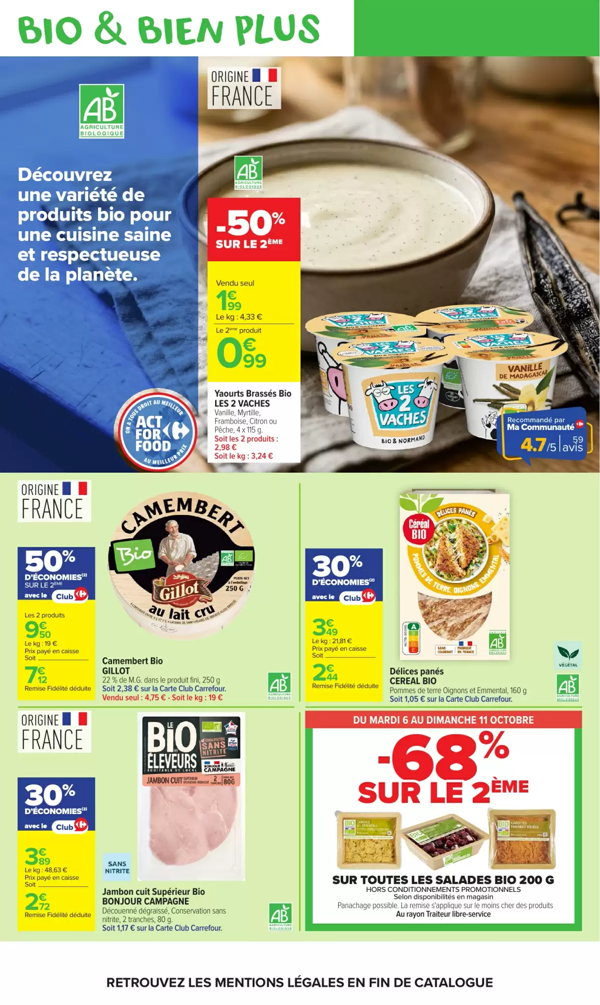 Catalogue Carrefour Market Du 6 Octobre Au 18 Octobre 2026 - Image 4 Du 6 Octobre