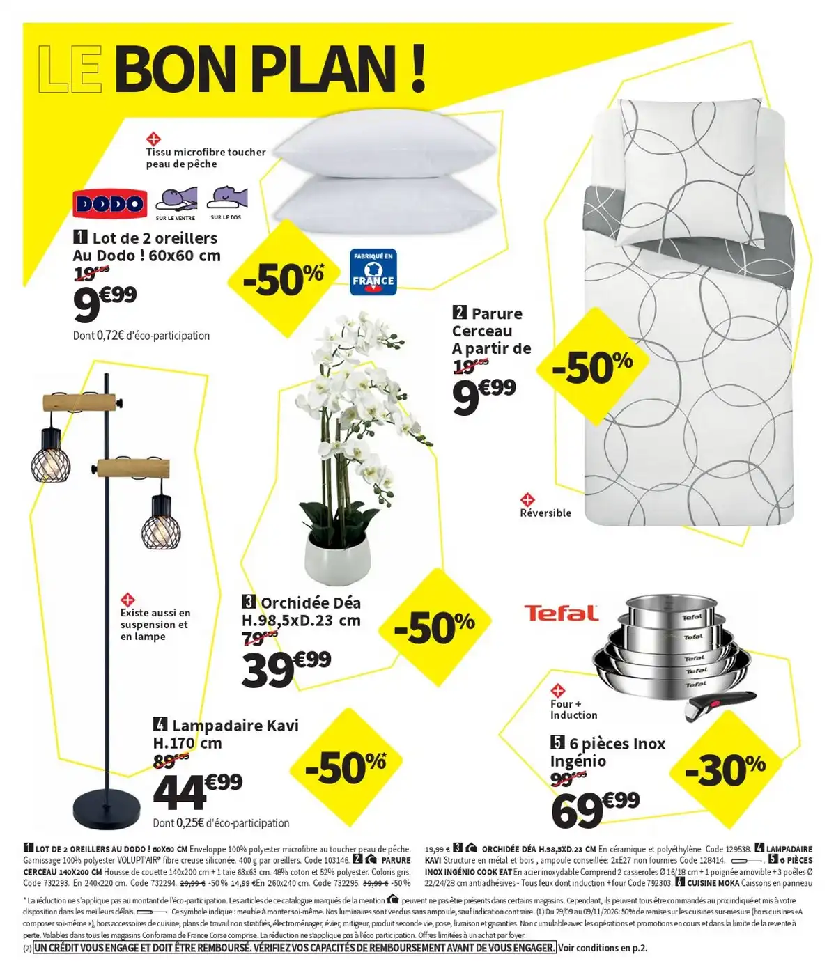 Catalogue Conforama Du 29 Septembre Au 26 Octobre 2026 - Image 2 Du 29 Septembre