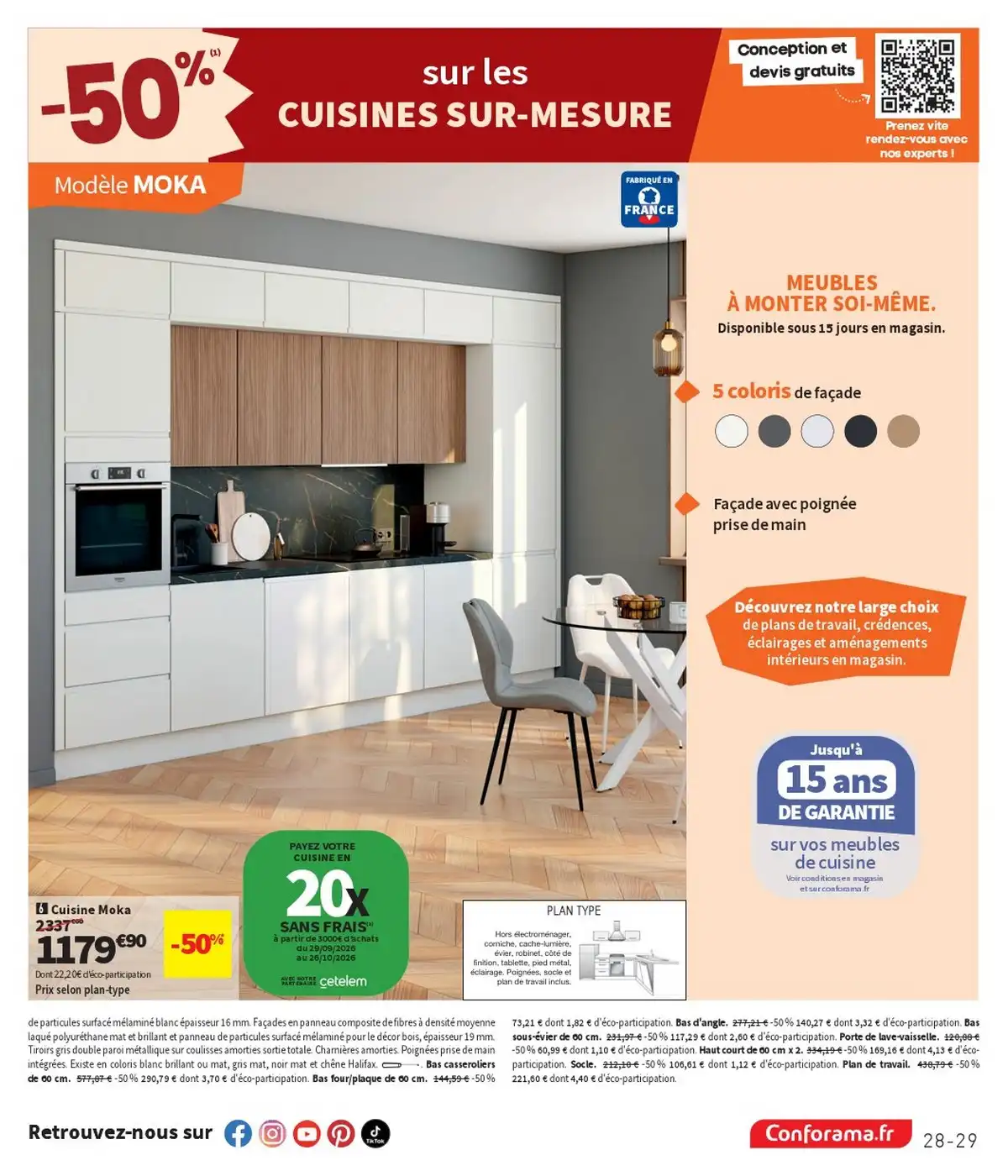 Catalogue Conforama Du 29 Septembre Au 26 Octobre 2026 - Image 3 Du 29 Septembre