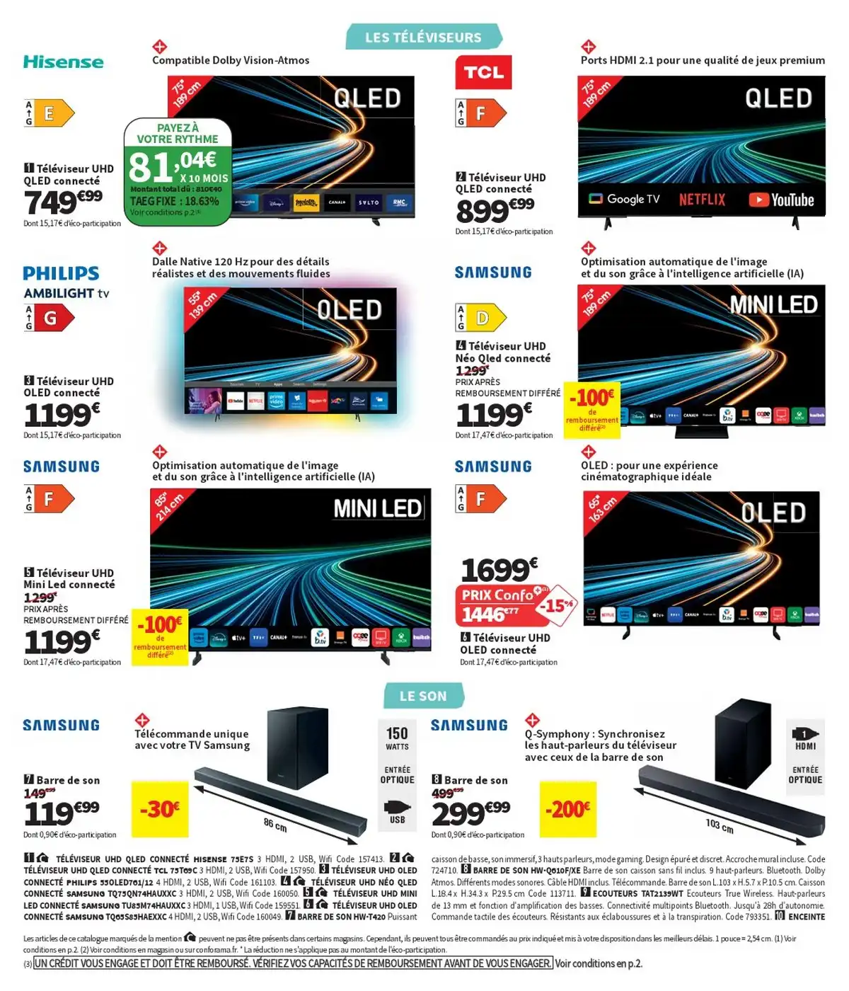 Catalogue Conforama Du 29 Septembre Au 26 Octobre 2026 - Image 4 Du 29 Septembre