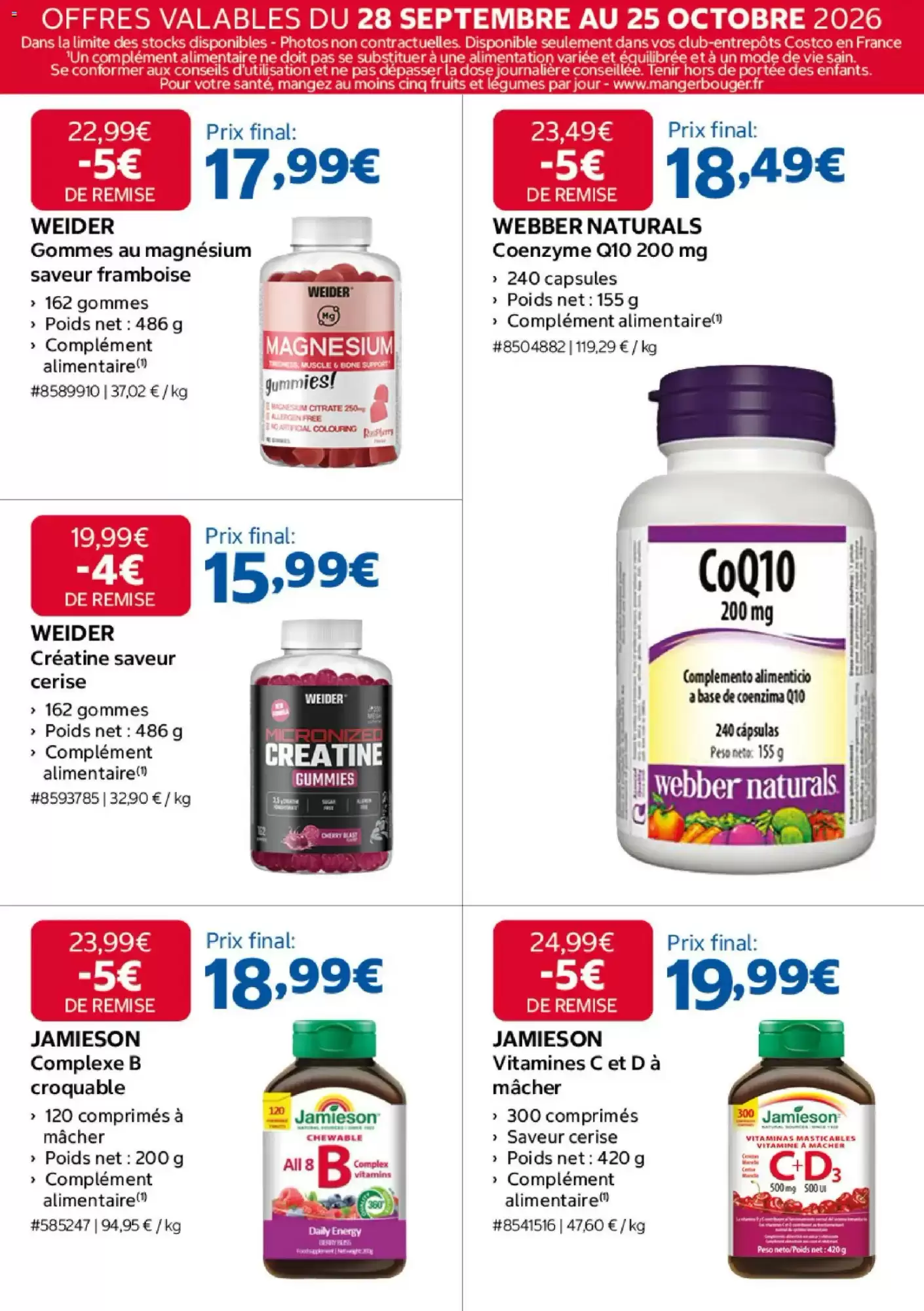 Catalogue Costco Du 6 Octobre Au 27 Octobre 2026 - Image 2 Costco