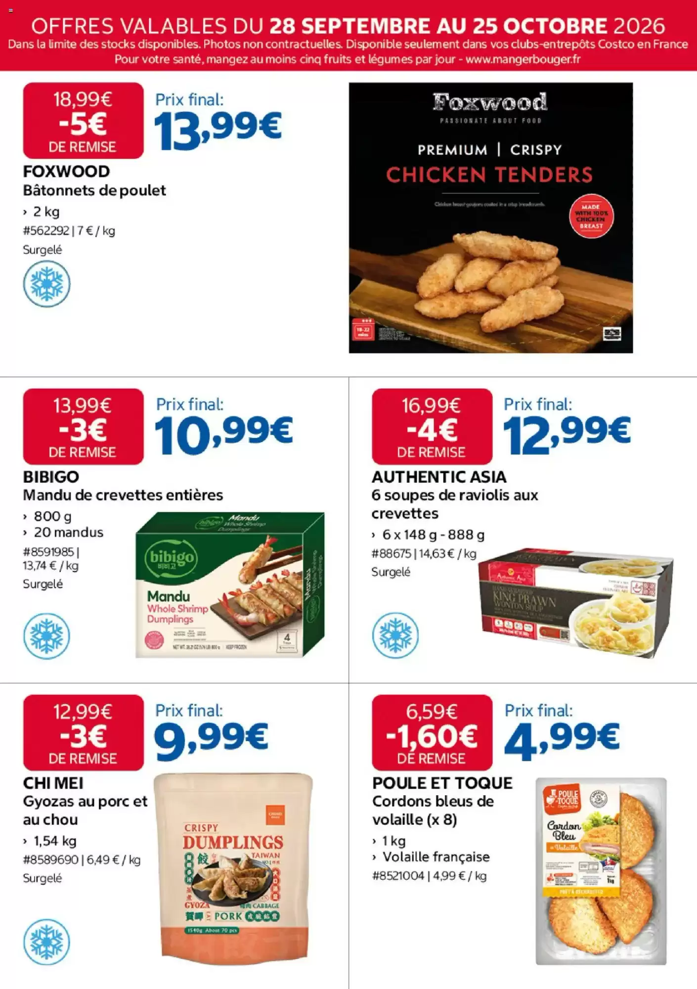 Catalogue Costco Du 6 Octobre Au 27 Octobre 2026 - Image 1 Costco