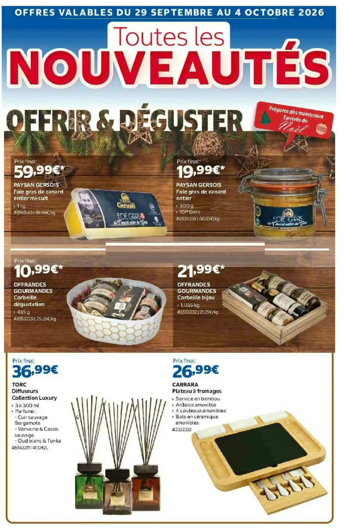 Du 29 Septembre