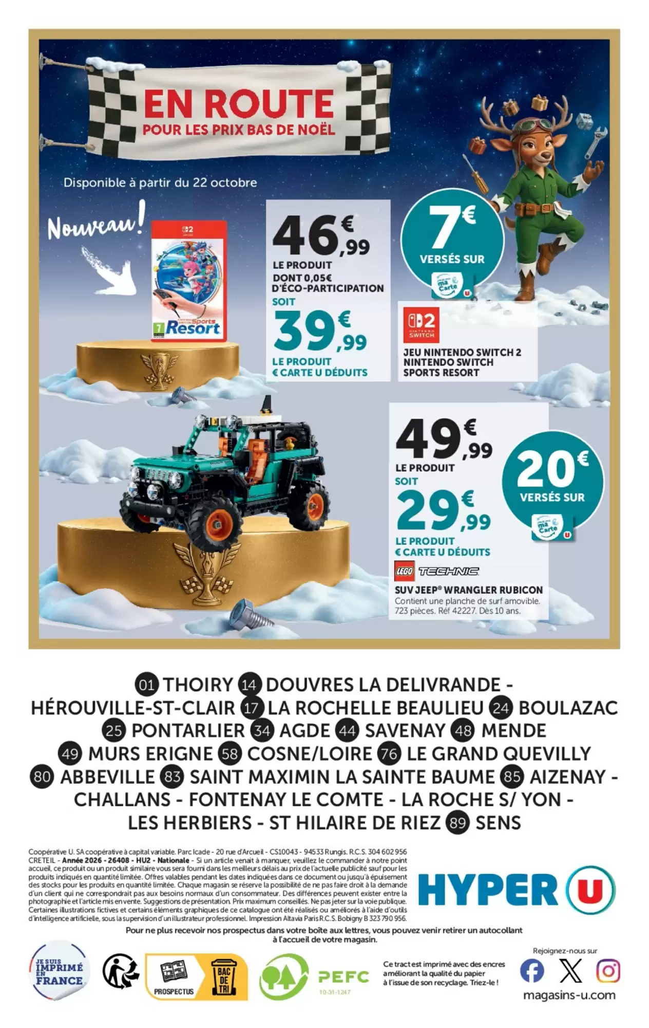 Catalogue Hyper U Noël 2026 - Image 7 Du 20 Octobre - 6 Décembre 2026