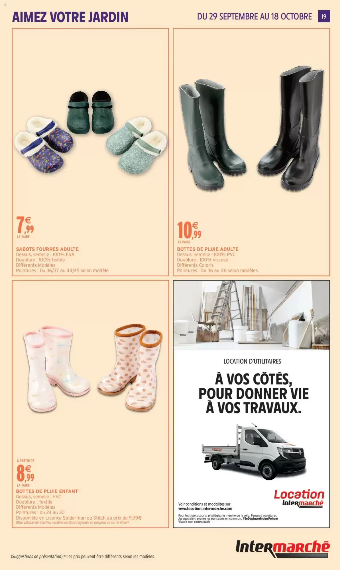 Du 29 Septembre - 18 Octobre