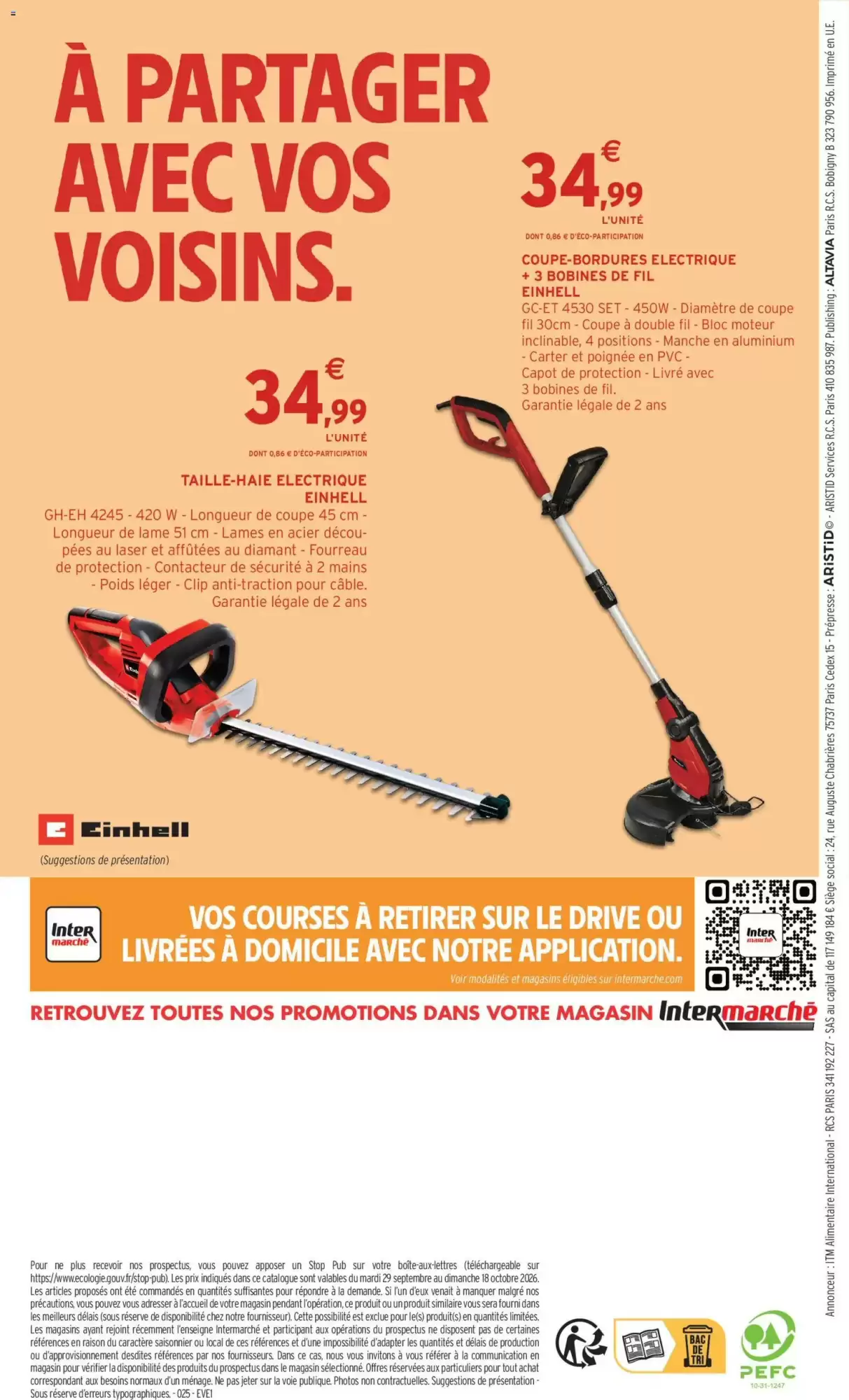 Du 29 Septembre - 18 Octobre