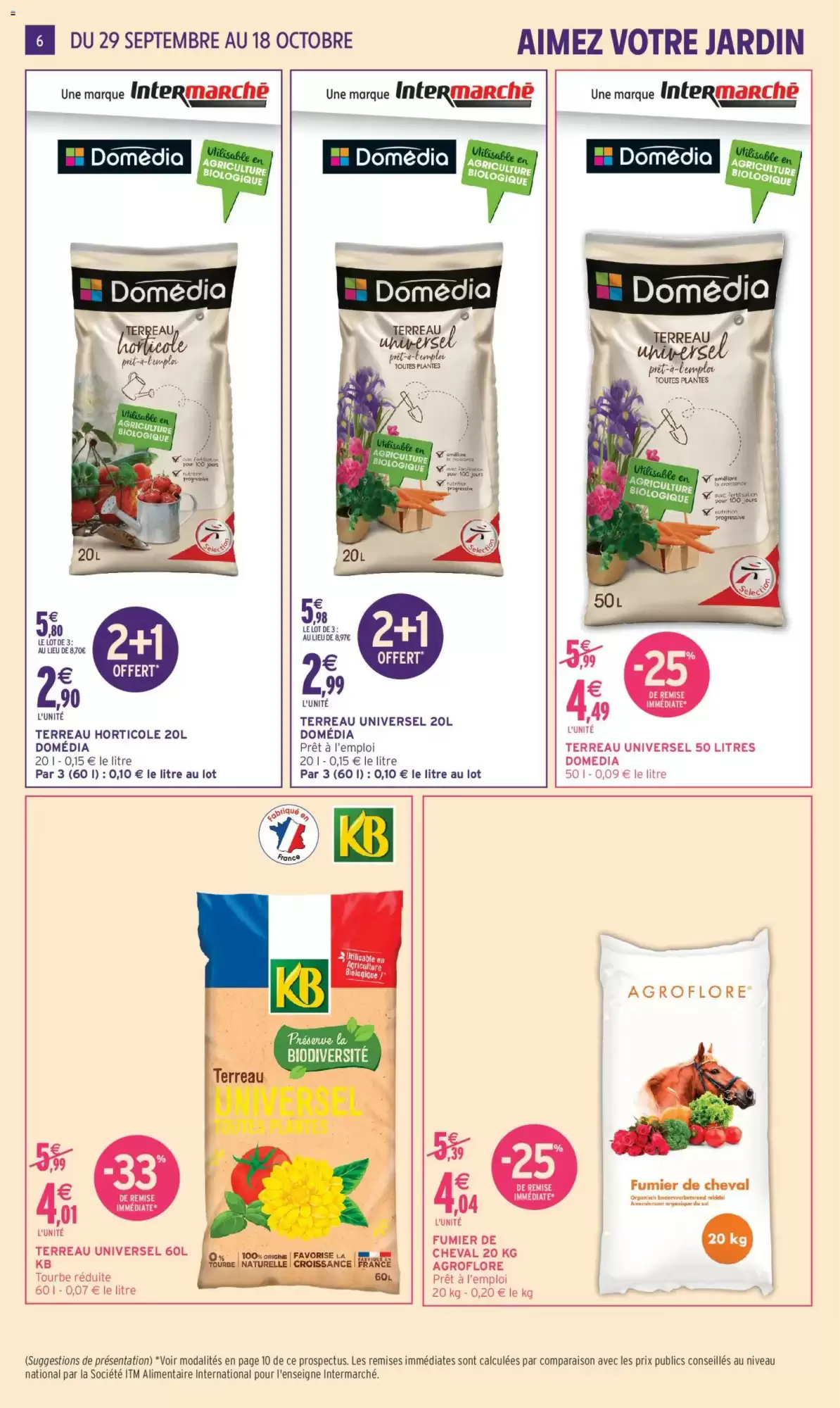 Catalogue Intermarché Super Du 29 Septembre Au 11 Octobre 2026 - Image 4 Du 29 Septembre - 18 Octobre