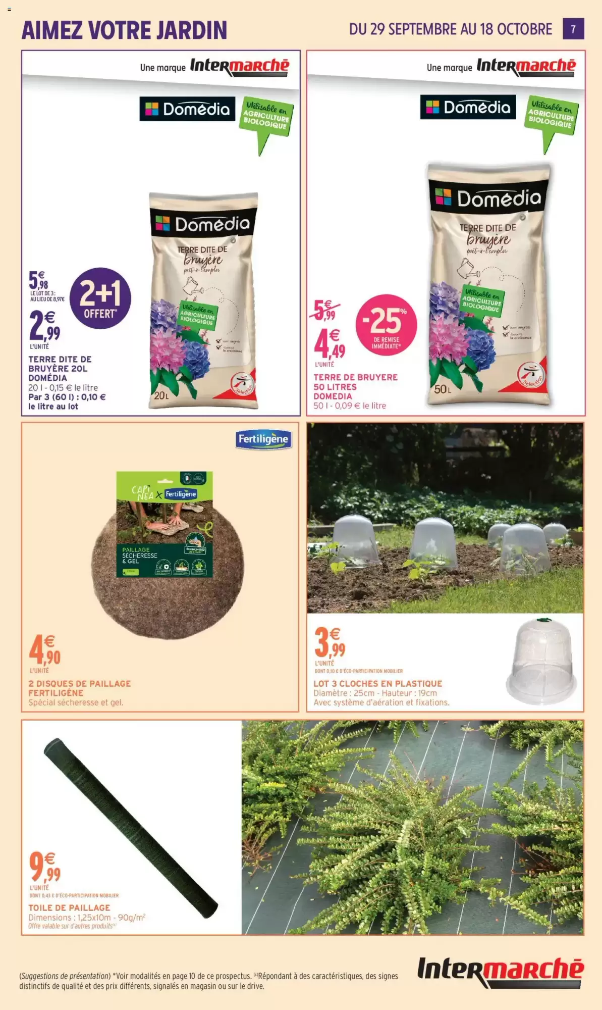 Catalogue Intermarché Super Du 29 Septembre Au 11 Octobre 2026 - Image 1 Du 29 Septembre - 18 Octobre
