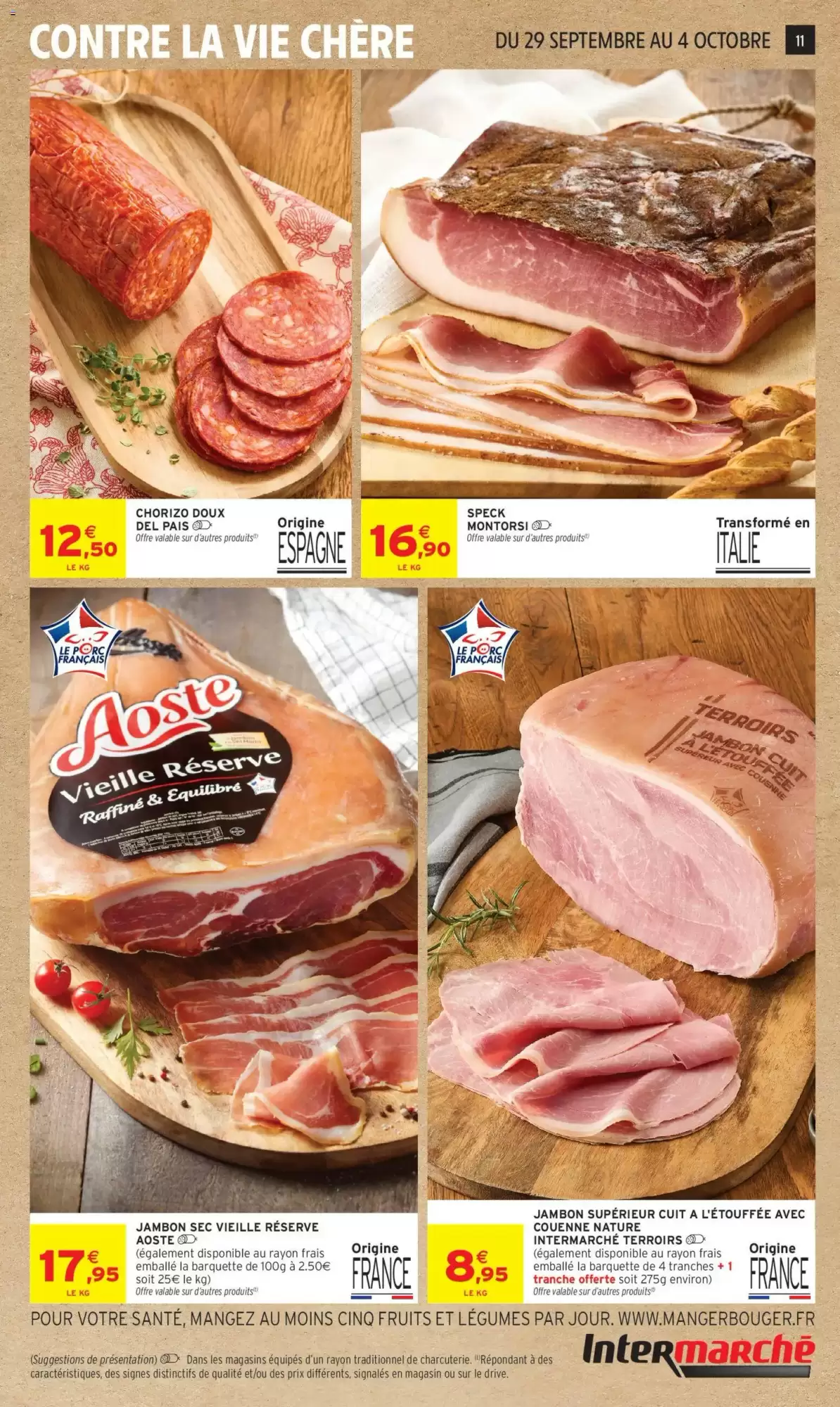 Catalogue Intermarché Super Du 29 Septembre Au 11 Octobre 2026 - Image 1 Du 29 Septembre